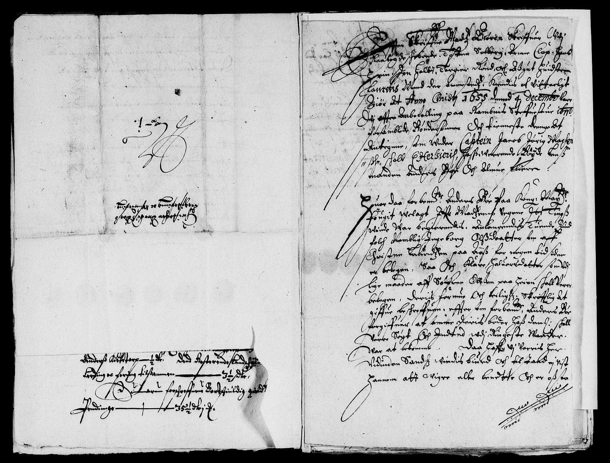 Rentekammeret inntil 1814, Reviderte regnskaper, Lensregnskaper, AV/RA-EA-5023/R/Rb/Rbo/L0031: Tønsberg len, 1651-1654