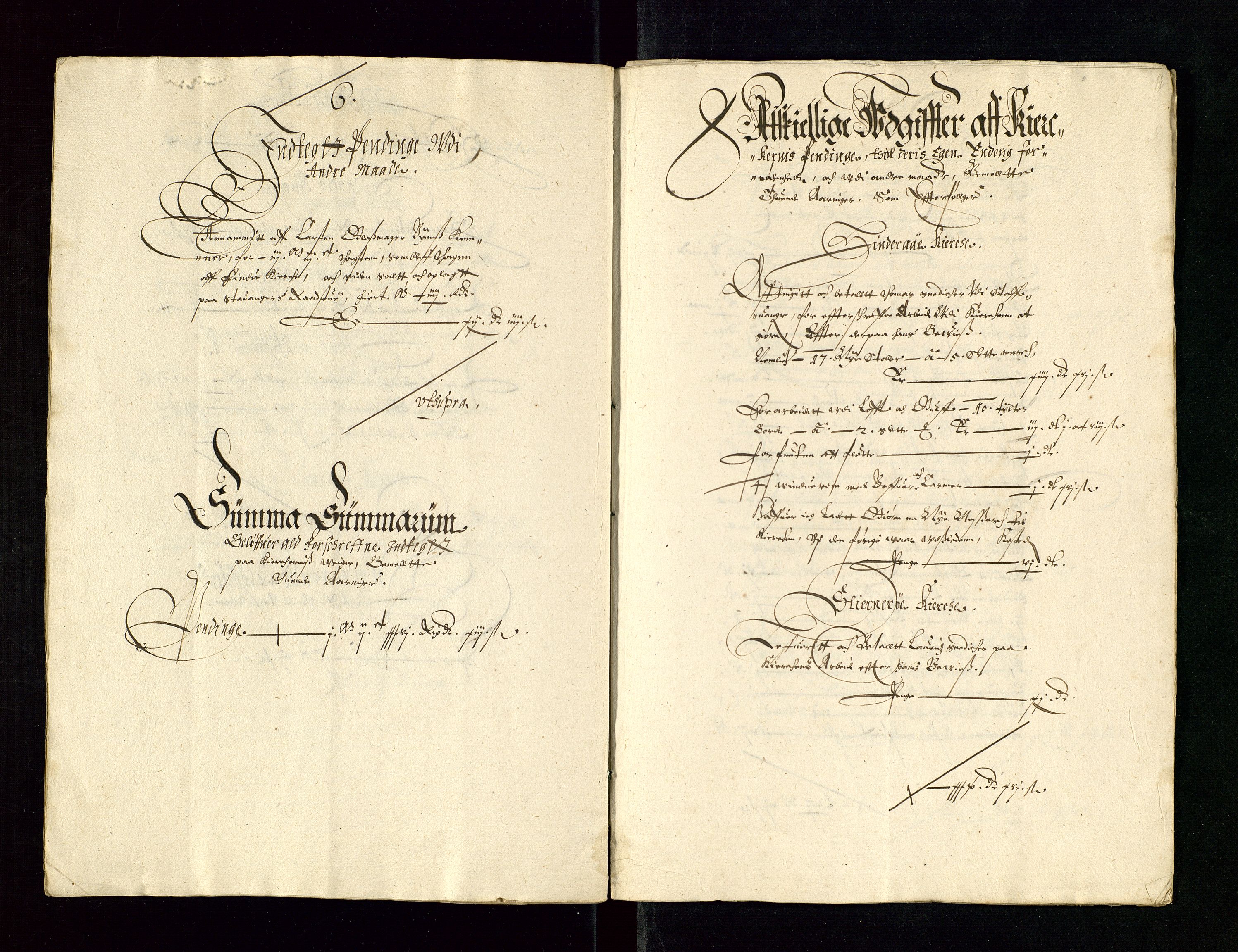Stavanger len, AV/SAST-A-101870/Ob/L0019: Kirkeregnskaper, 1632-1641, s. 126