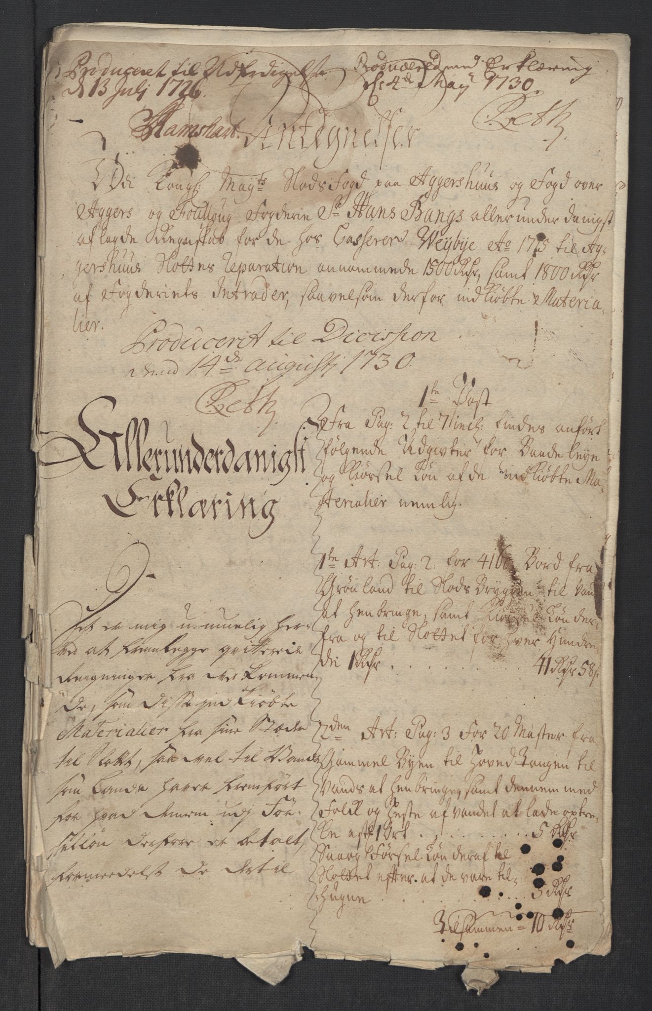 Rentekammeret inntil 1814, Reviderte regnskaper, Fogderegnskap, AV/RA-EA-4092/R10/L0453: Fogderegnskap Aker og Follo, 1715, s. 388