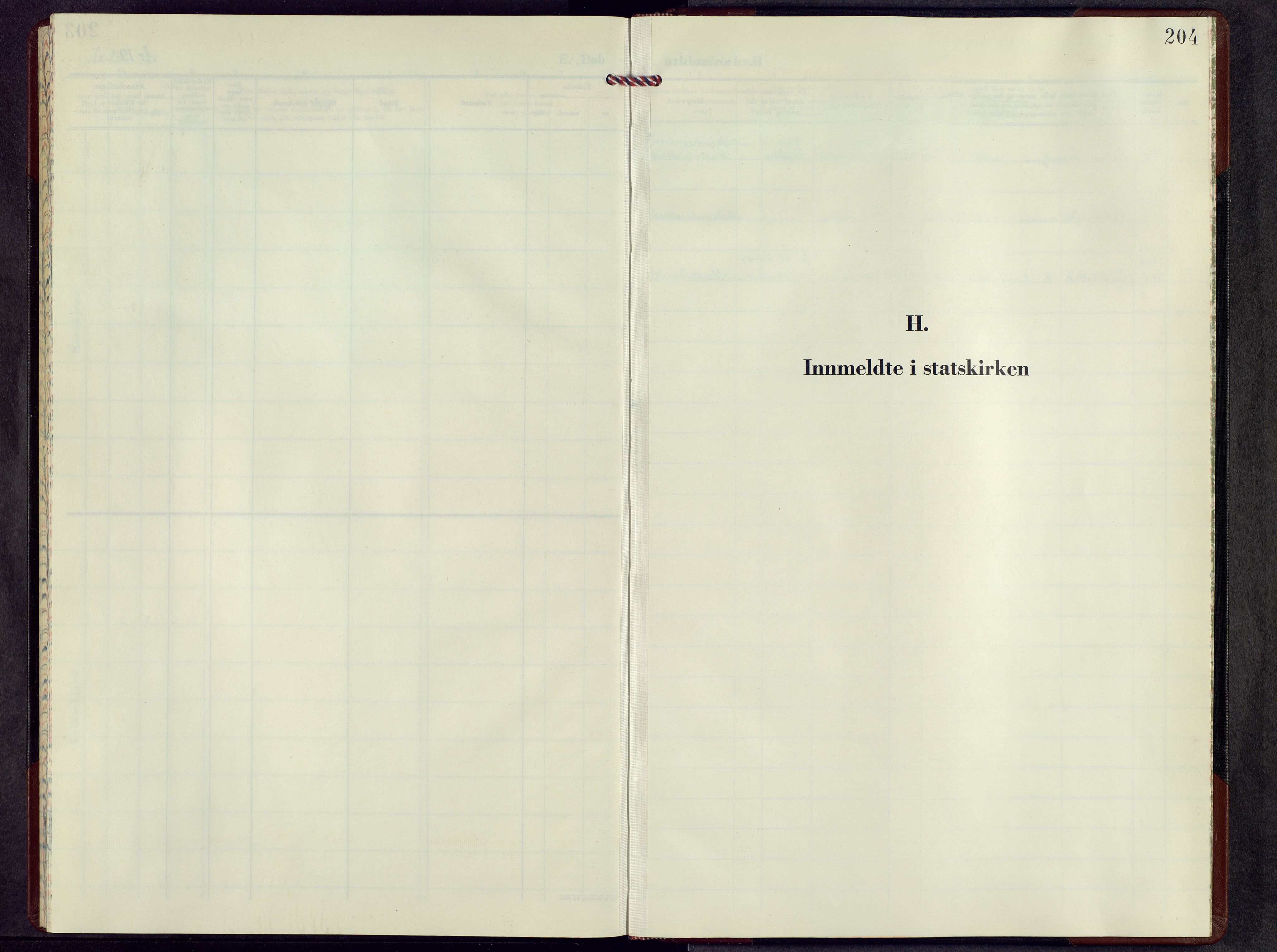 Ringsaker prestekontor, SAH/PREST-014/L/La/L0024: Klokkerbok nr. 24, 1967-1973, s. 204