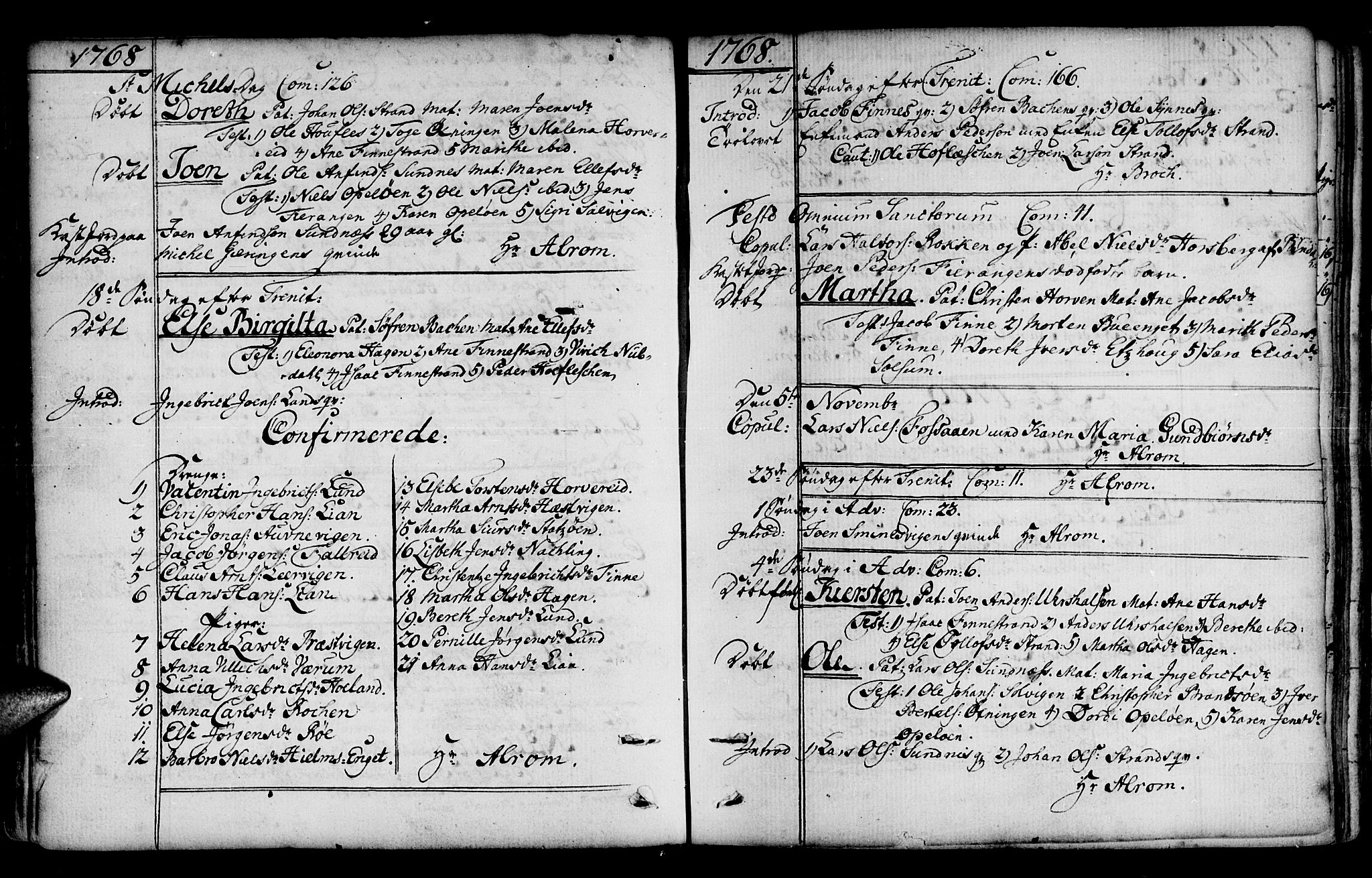 Ministerialprotokoller, klokkerbøker og fødselsregistre - Nord-Trøndelag, SAT/A-1458/780/L0632: Ministerialbok nr. 780A01, 1736-1786