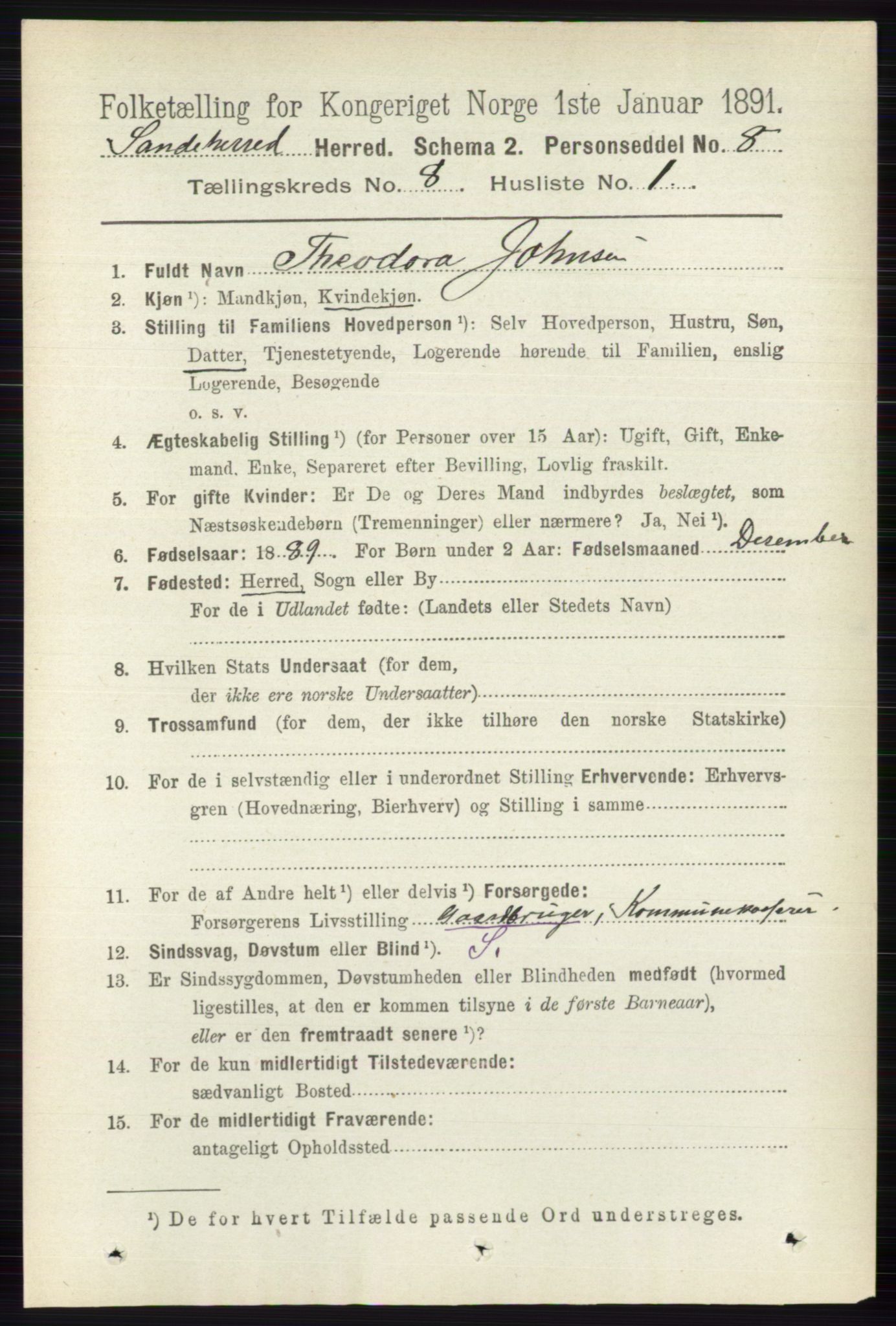RA, Folketelling 1891 for 0724 Sandeherred herred, 1891, s. 4835