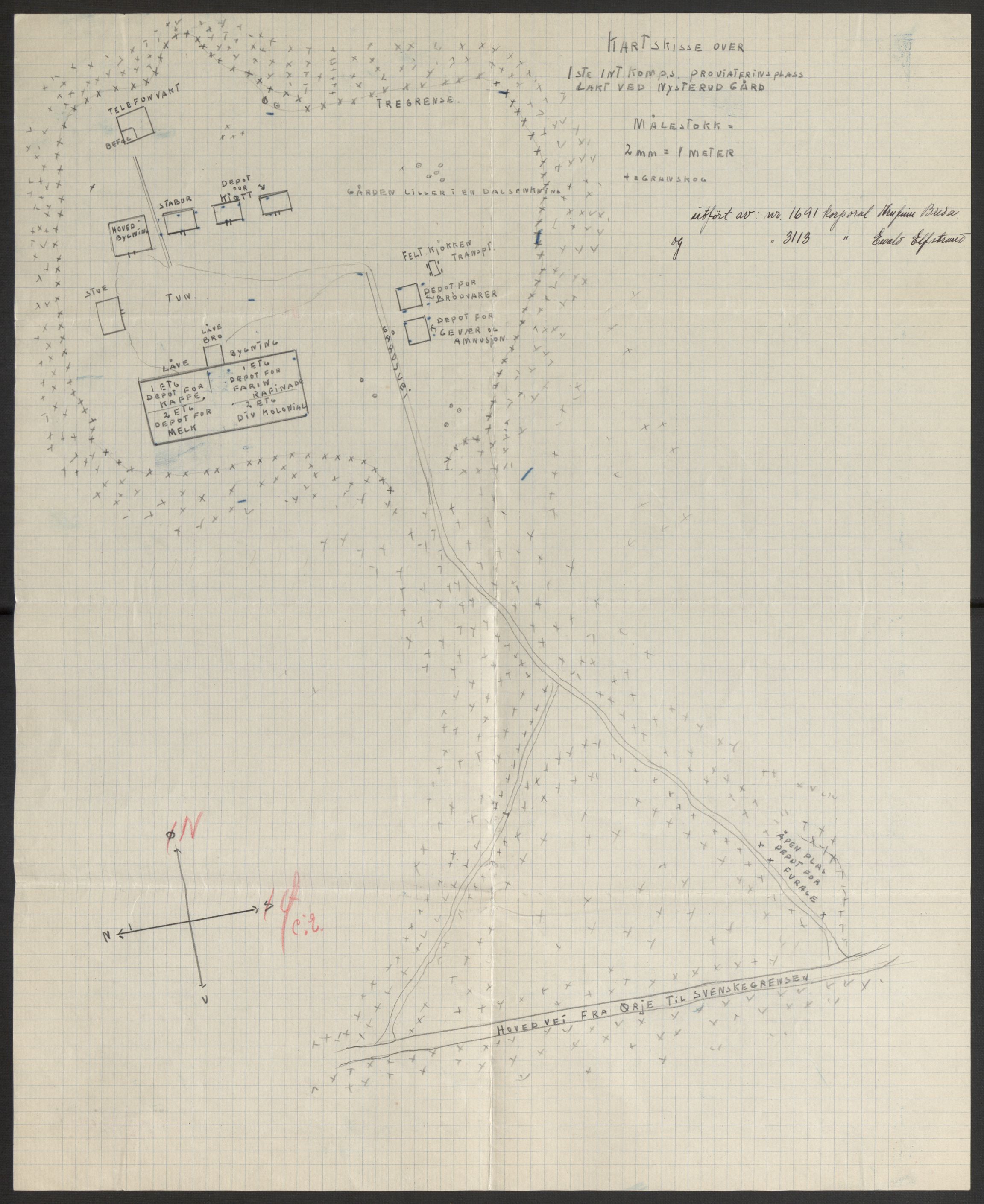 Forsvaret, Forsvarets krigshistoriske avdeling, RA/RAFA-2017/Y/Yb/L0051: II-C-11-100-111  -  1. Divisjon, 1940, s. 703