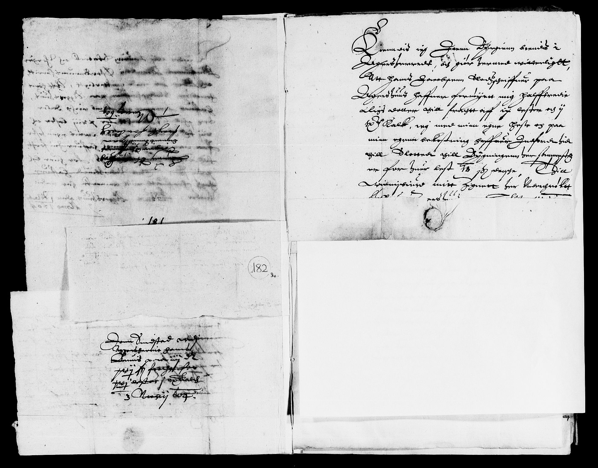 Rentekammeret inntil 1814, Reviderte regnskaper, Lensregnskaper, AV/RA-EA-5023/R/Rb/Rba/L0017: Akershus len, 1603-1604