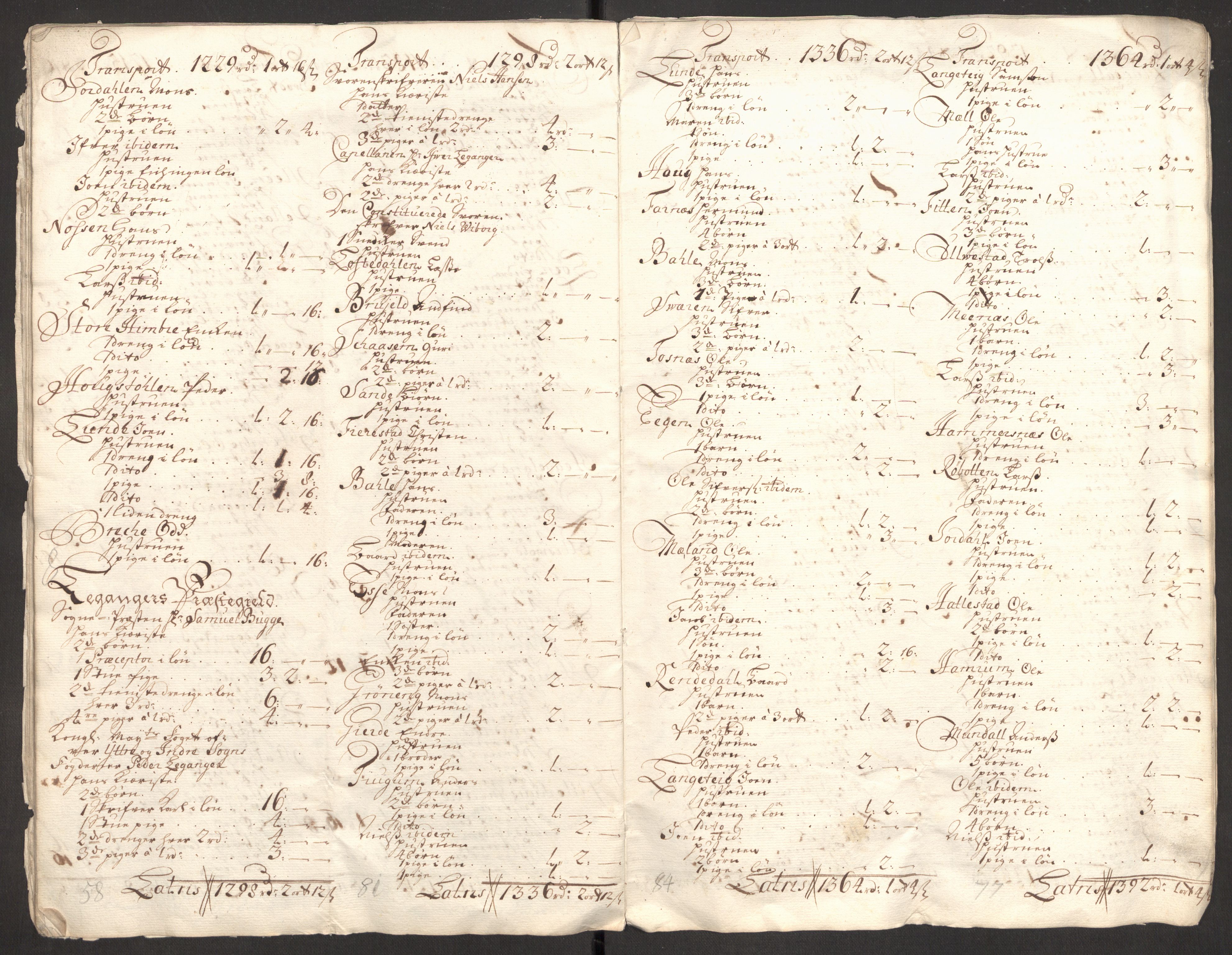 Rentekammeret inntil 1814, Reviderte regnskaper, Fogderegnskap, RA/EA-4092/R52/L3317: Fogderegnskap Sogn, 1711, s. 274
