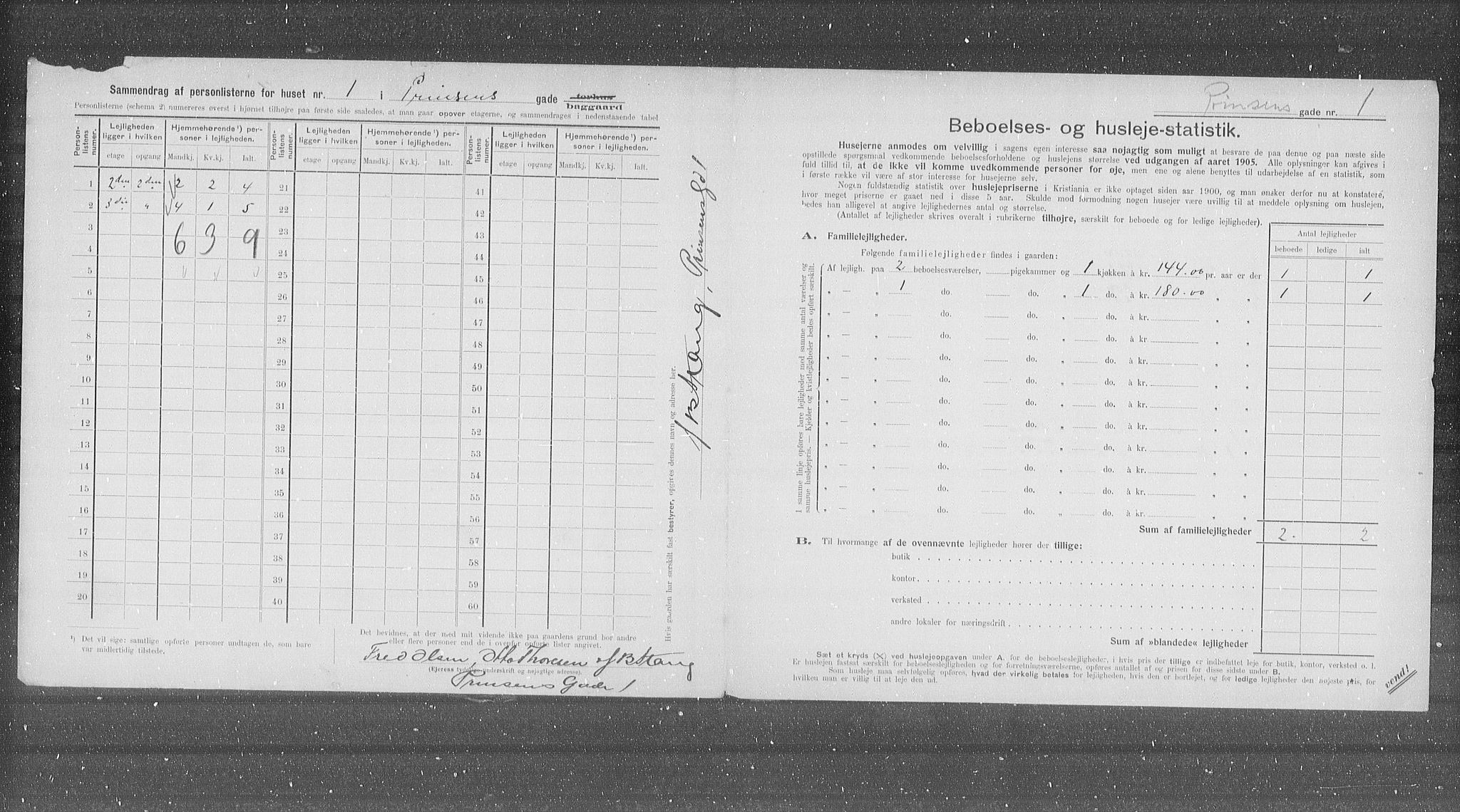 OBA, Kommunal folketelling 31.12.1905 for Kristiania kjøpstad, 1905, s. 42579