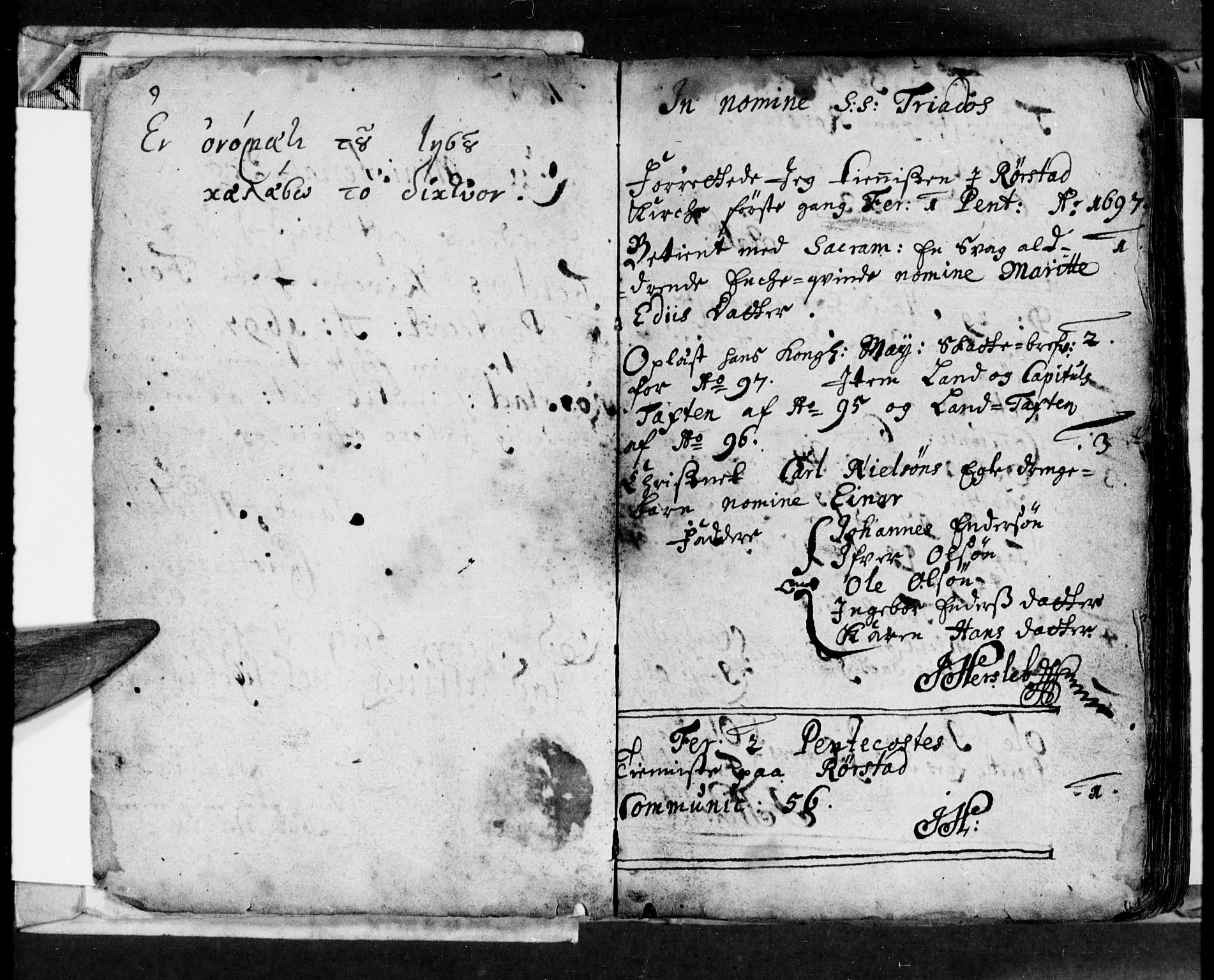 Ministerialprotokoller, klokkerbøker og fødselsregistre - Nordland, AV/SAT-A-1459/853/L0764: Ministerialbok nr. 853A03, 1697-1715