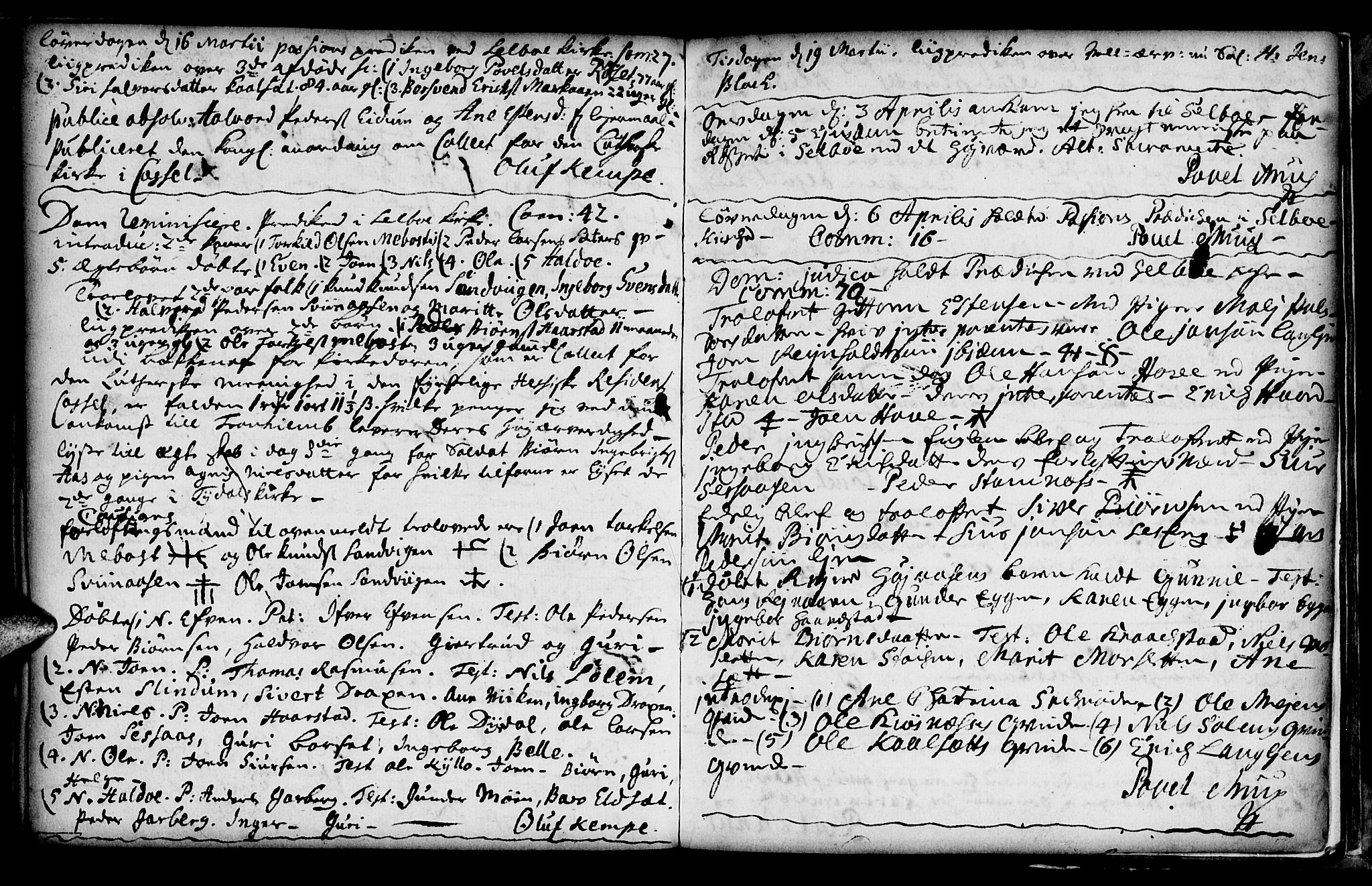 Ministerialprotokoller, klokkerbøker og fødselsregistre - Sør-Trøndelag, AV/SAT-A-1456/695/L1137: Ministerialbok nr. 695A01, 1699-1737
