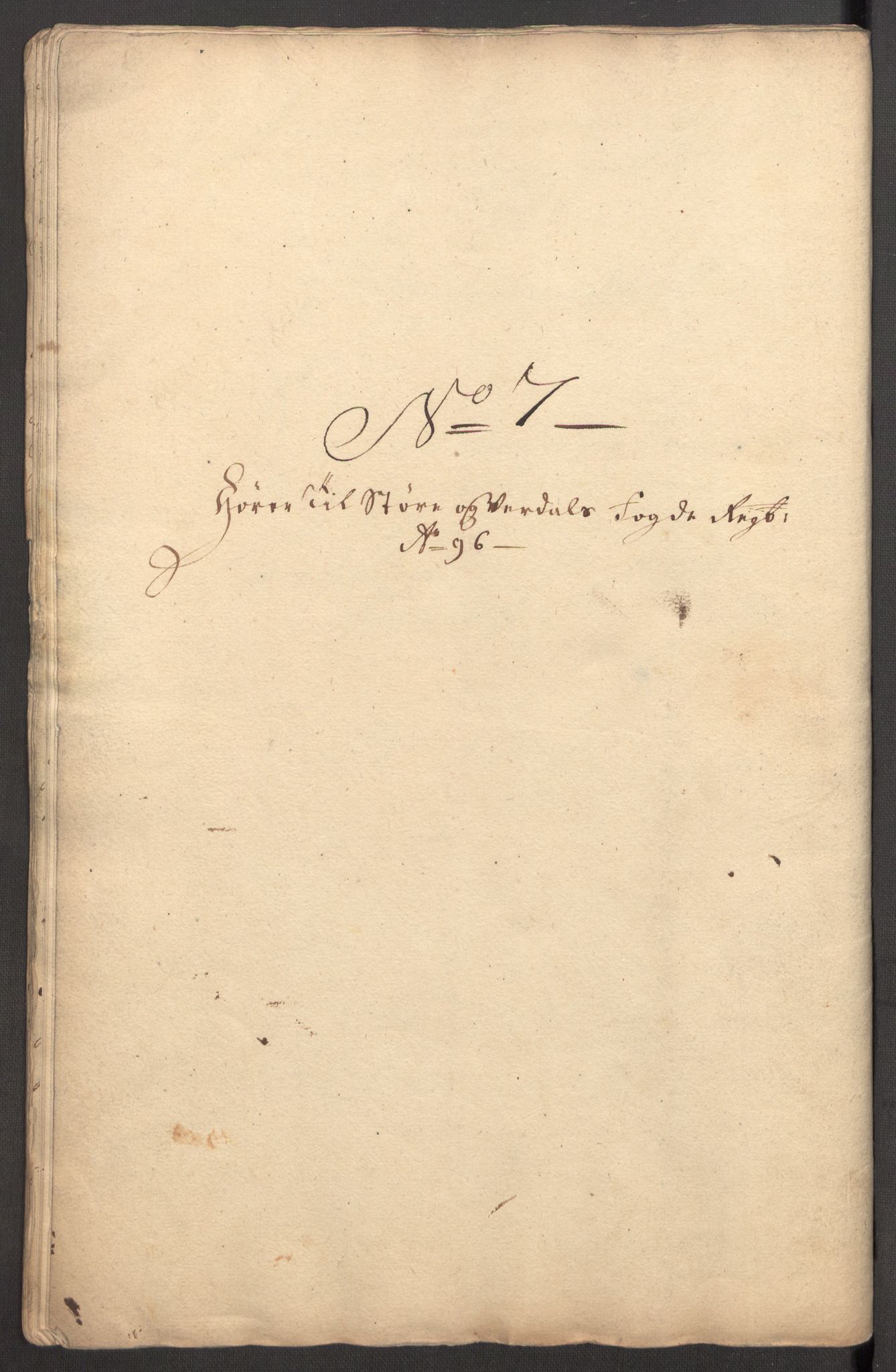 Rentekammeret inntil 1814, Reviderte regnskaper, Fogderegnskap, AV/RA-EA-4092/R62/L4188: Fogderegnskap Stjørdal og Verdal, 1696, s. 221