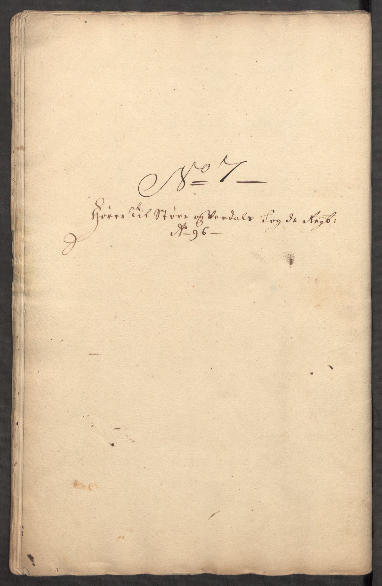 Rentekammeret inntil 1814, Reviderte regnskaper, Fogderegnskap, RA/EA-4092/R62/L4188: Fogderegnskap Stjørdal og Verdal, 1696, s. 221