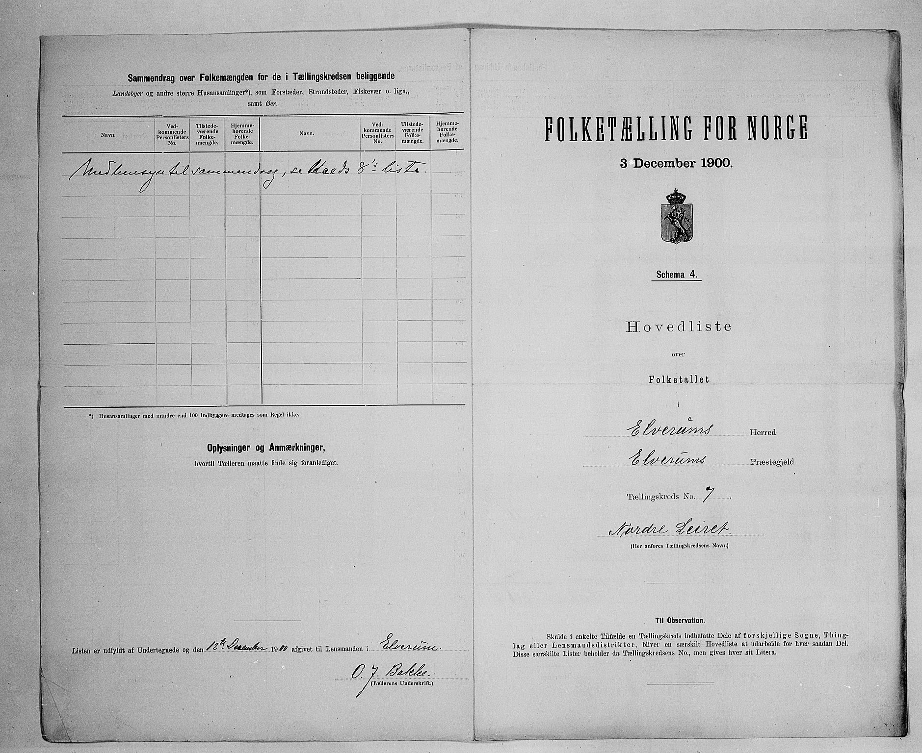 SAH, Folketelling 1900 for 0427 Elverum herred, 1900, s. 49