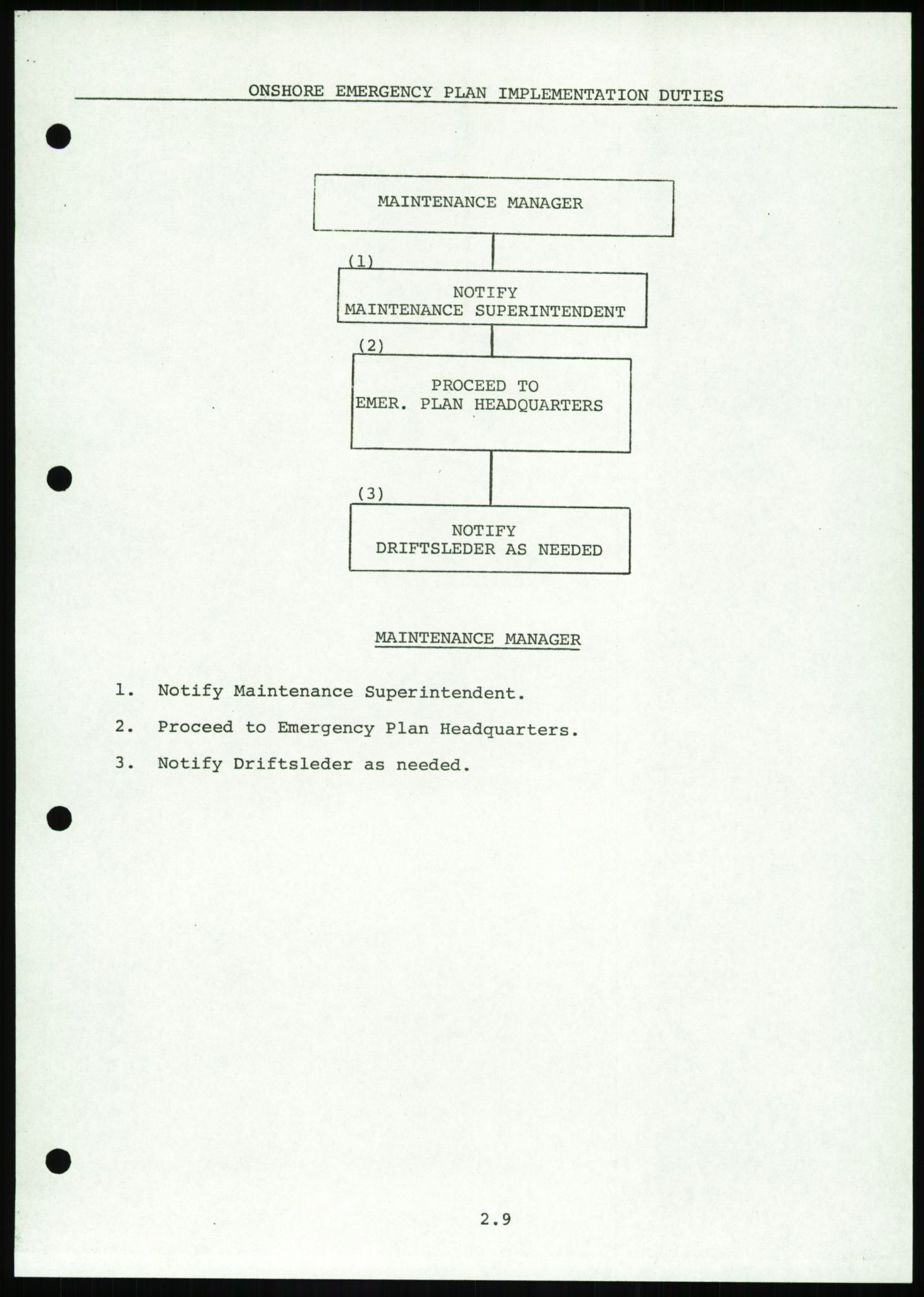 Justisdepartementet, Granskningskommisjonen ved Alexander Kielland-ulykken 27.3.1980, AV/RA-S-1165/D/L0016: O Beredskapsplaner (Doku.liste + O1-O3 av 3), 1980-1981, s. 35