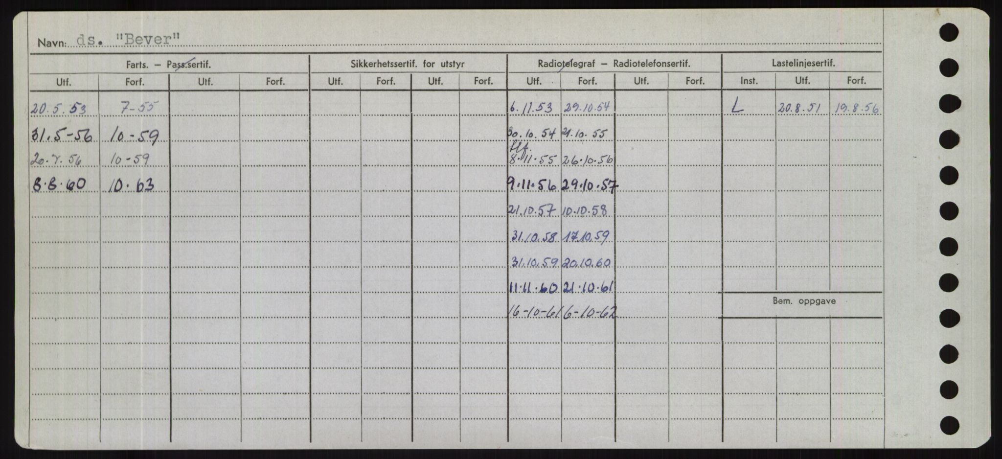 Sjøfartsdirektoratet med forløpere, Skipsmålingen, RA/S-1627/H/Hd/L0003: Fartøy, B-Bev, s. 980