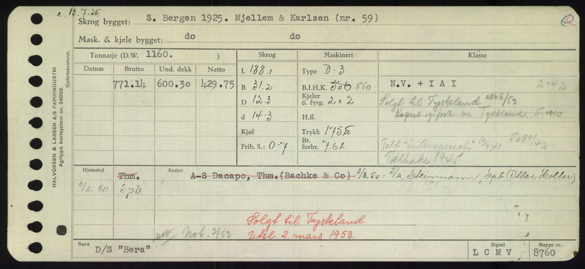 Sjøfartsdirektoratet med forløpere, Skipsmålingen, AV/RA-S-1627/H/Hd/L0003: Fartøy, B-Bev, s. 653