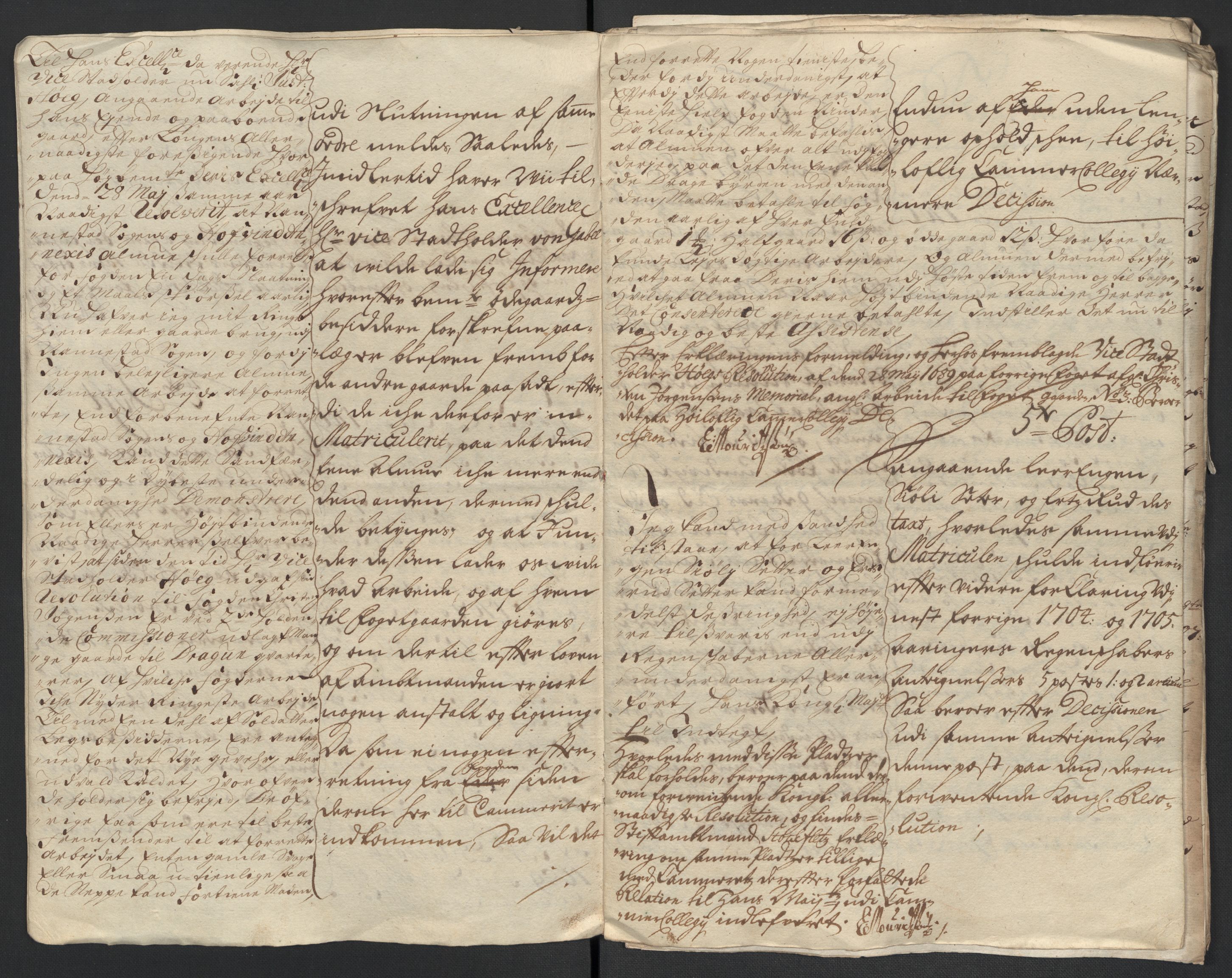 Rentekammeret inntil 1814, Reviderte regnskaper, Fogderegnskap, AV/RA-EA-4092/R12/L0718: Fogderegnskap Øvre Romerike, 1706-1707, s. 439