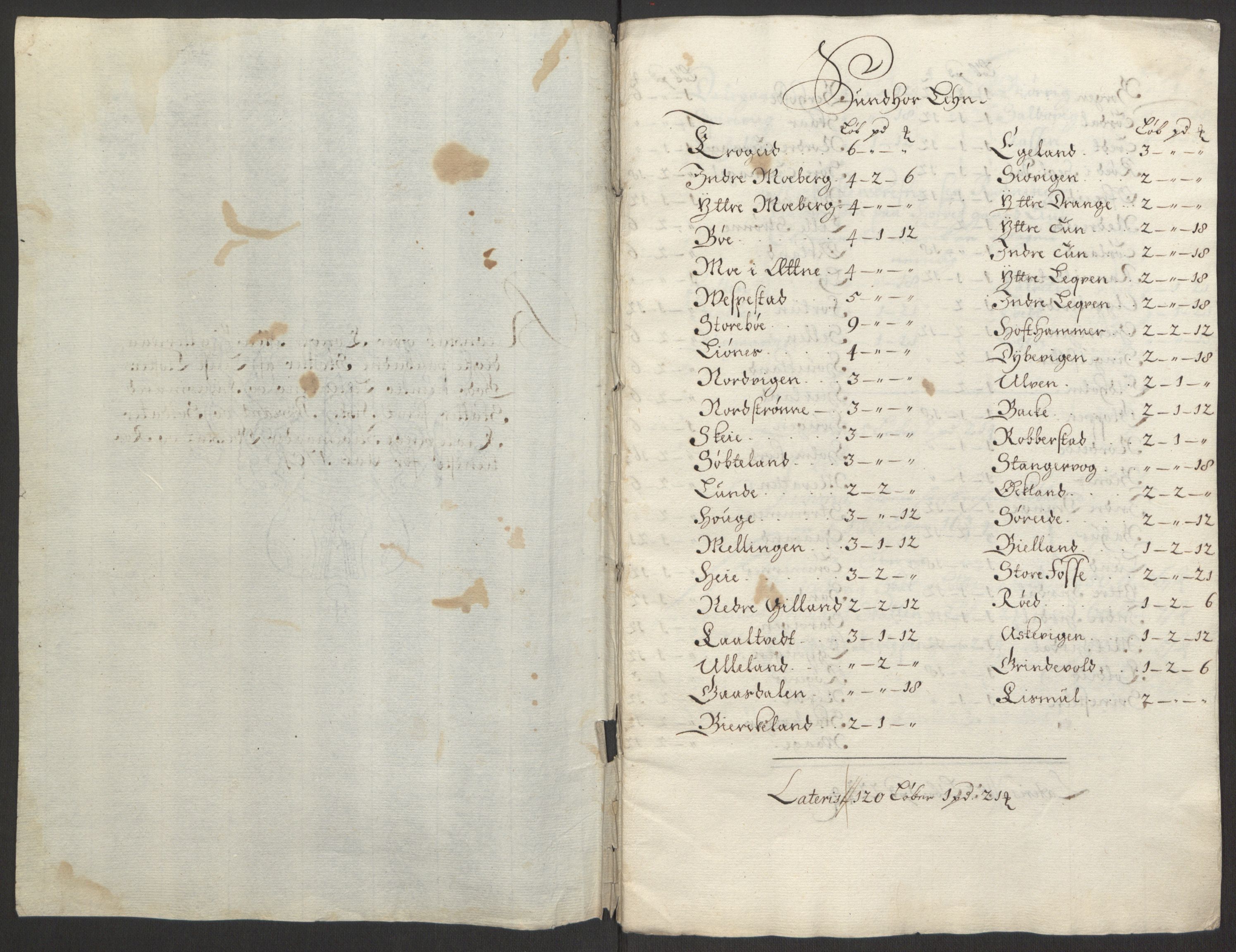 Rentekammeret inntil 1814, Reviderte regnskaper, Fogderegnskap, RA/EA-4092/R50/L3159: Fogderegnskap Lyse kloster, 1691-1709, s. 197