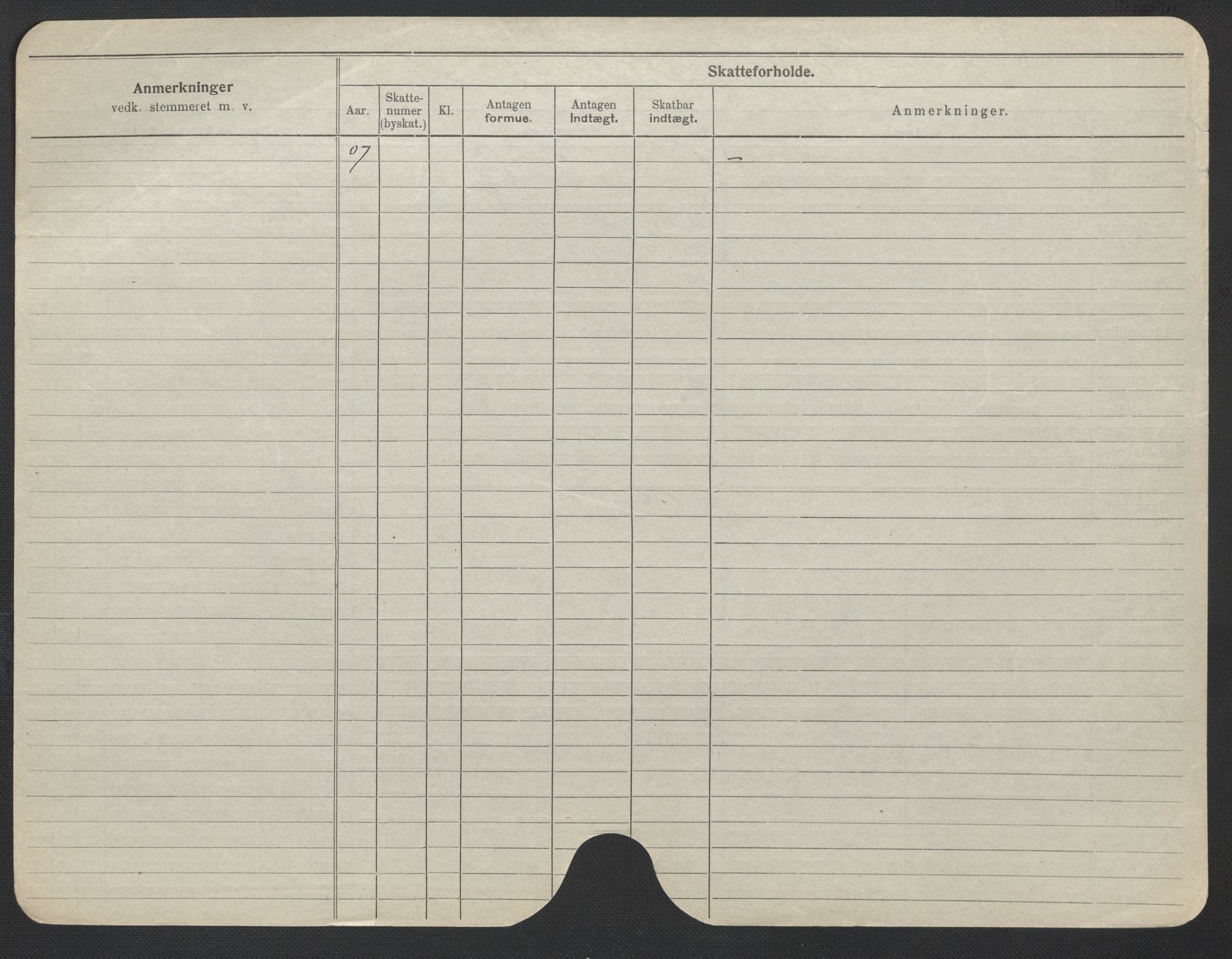 Oslo folkeregister, Registerkort, AV/SAO-A-11715/F/Fa/Fac/L0019: Kvinner, 1906-1914, s. 997b