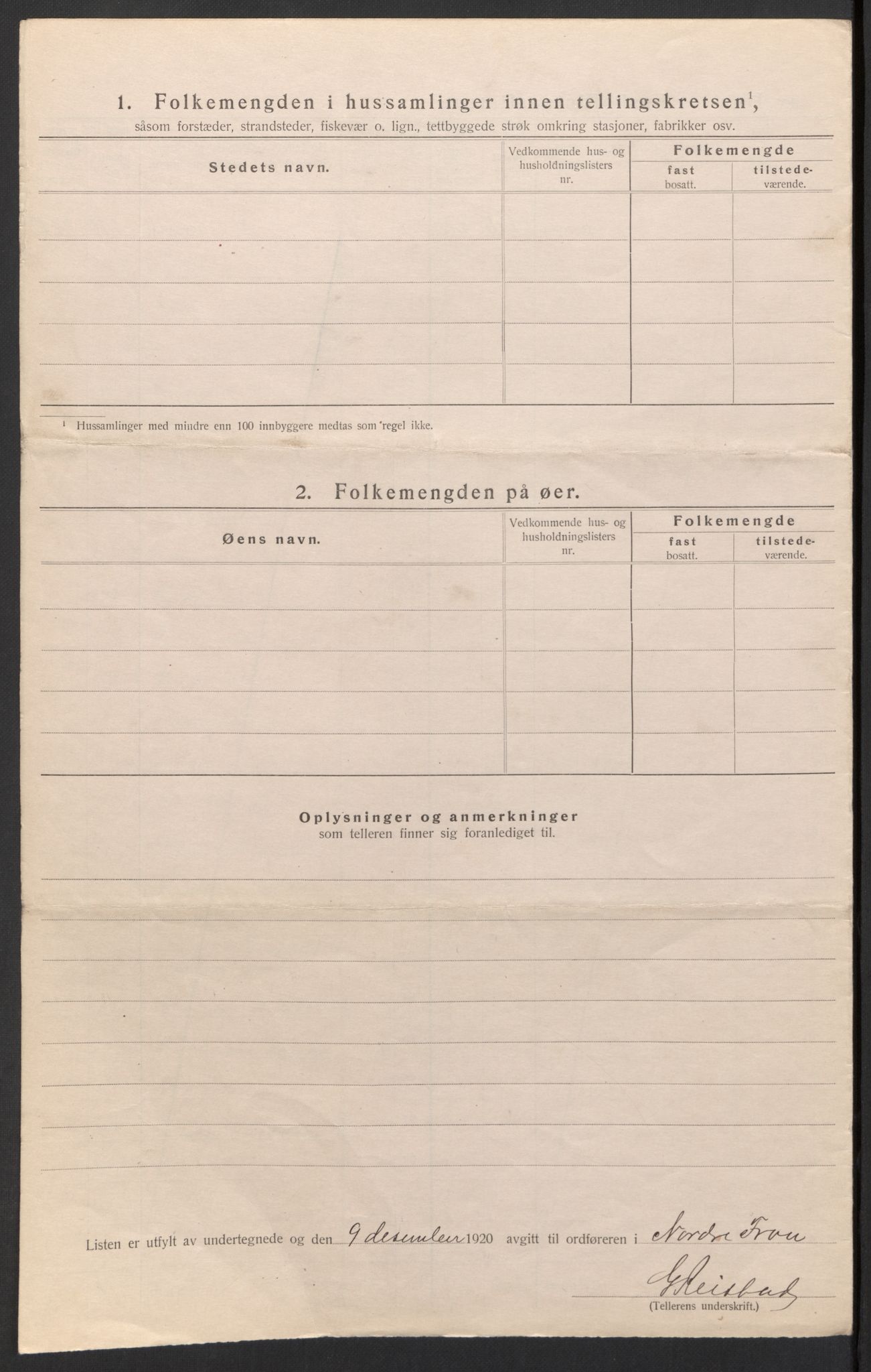 SAH, Folketelling 1920 for 0518 Nord-Fron herred, 1920, s. 44