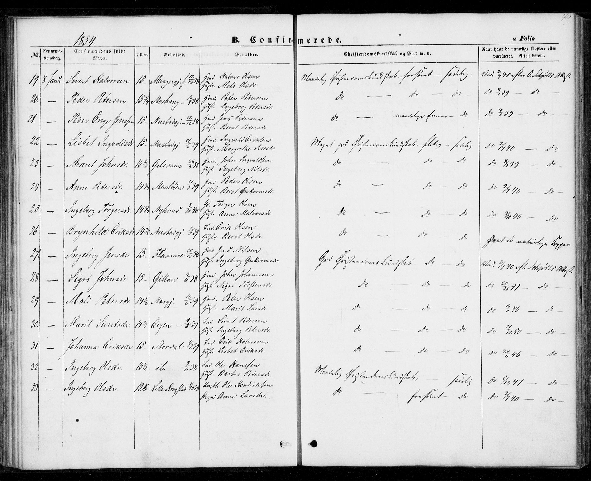 Ministerialprotokoller, klokkerbøker og fødselsregistre - Nord-Trøndelag, AV/SAT-A-1458/706/L0040: Ministerialbok nr. 706A01, 1850-1861, s. 49