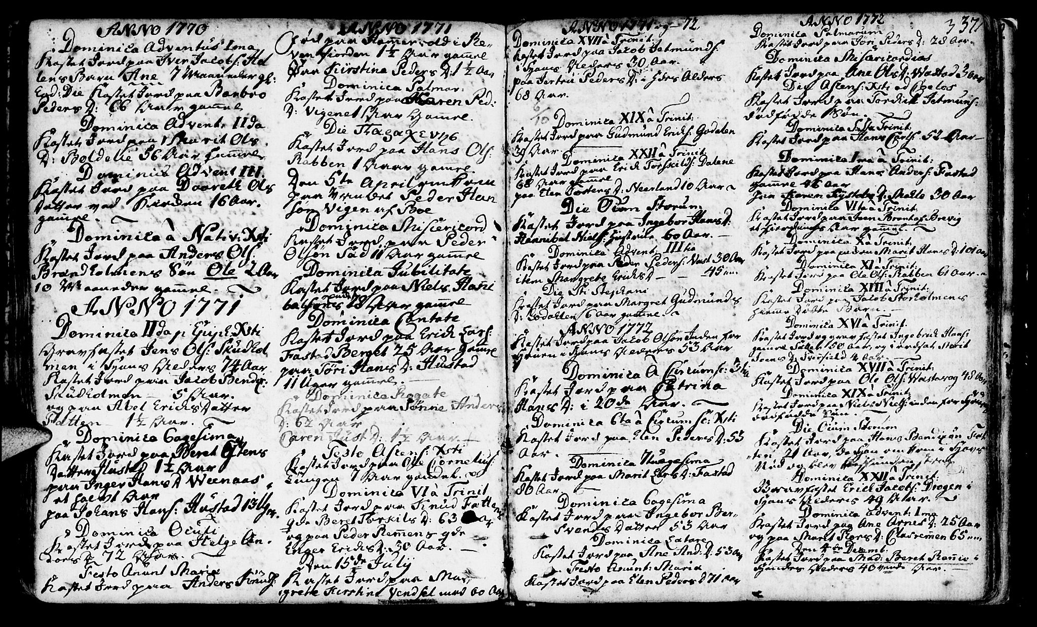 Ministerialprotokoller, klokkerbøker og fødselsregistre - Møre og Romsdal, AV/SAT-A-1454/566/L0761: Ministerialbok nr. 566A02 /1, 1767-1817, s. 337