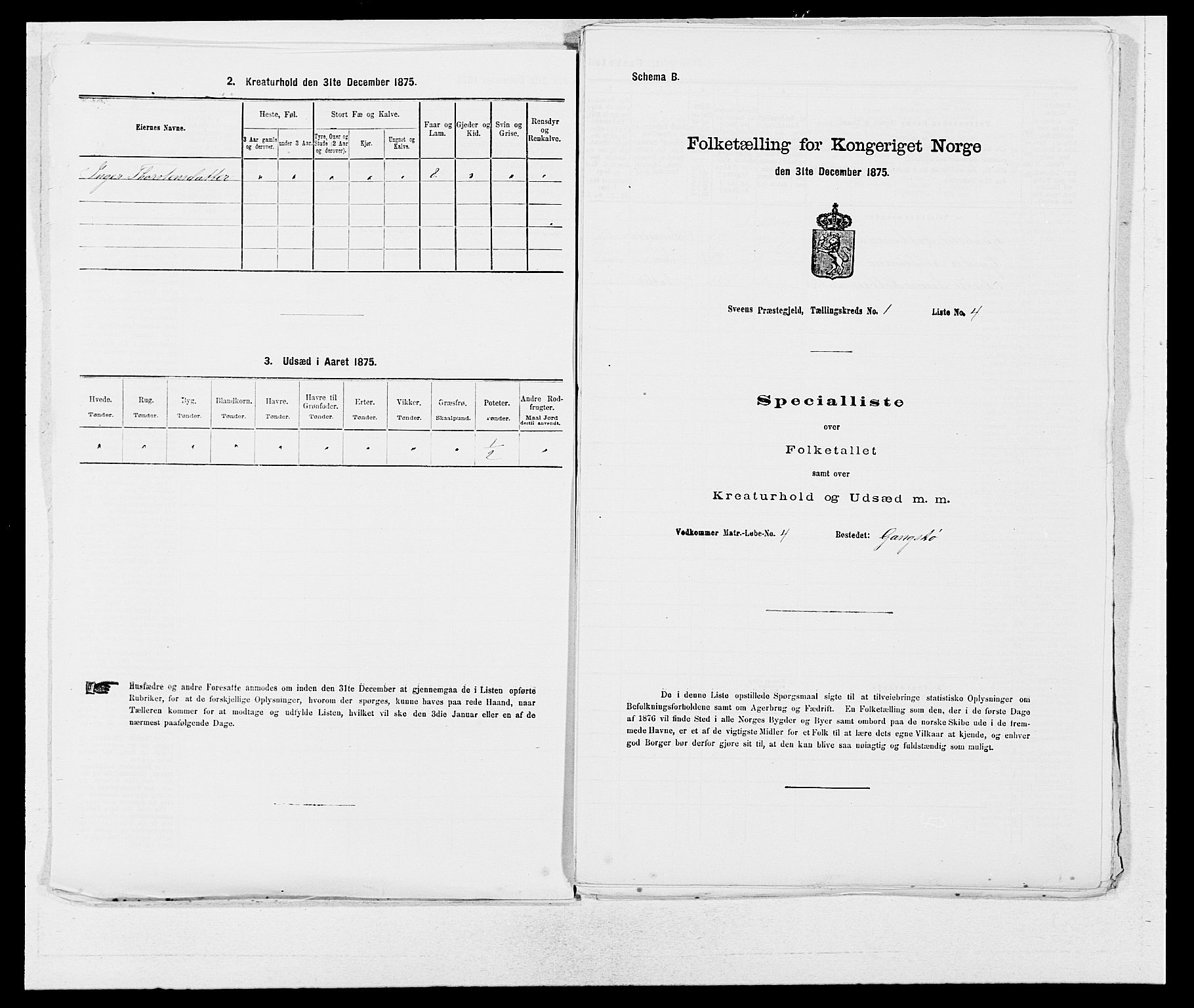 SAB, Folketelling 1875 for 1216P Sveio prestegjeld, 1875, s. 56