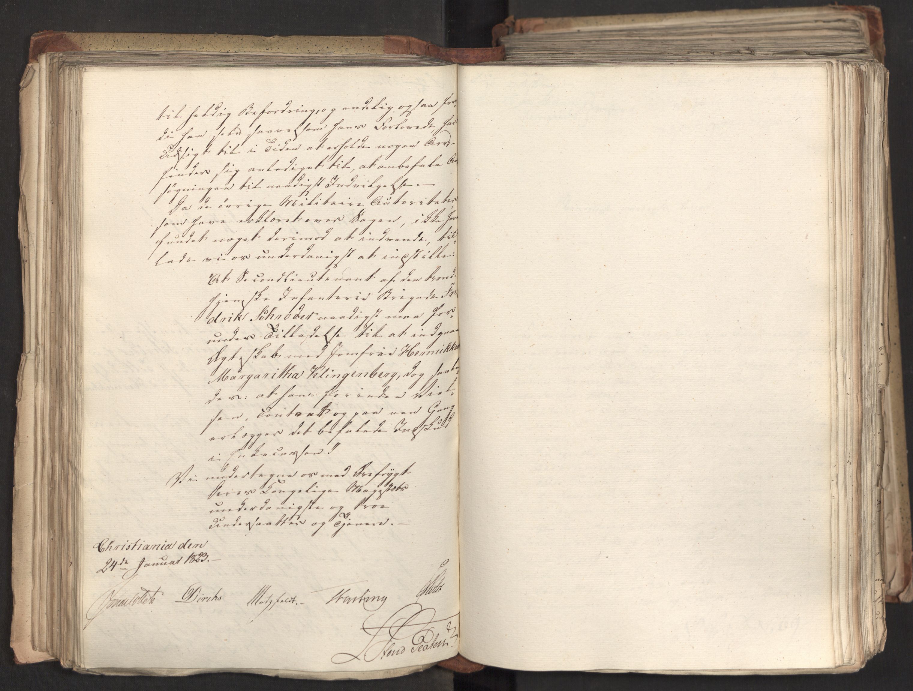 Statsrådsavdelingen i Stockholm, AV/RA-S-1003/D/Da/L0033: Regjeringsinnstillinger nr. 1-274, 1823, s. 176