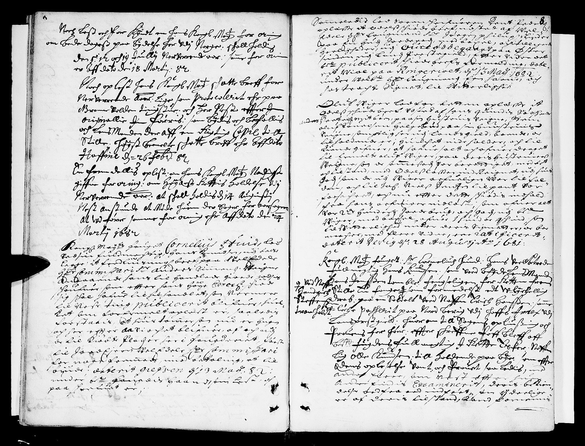 Hadeland, Land og Valdres sorenskriveri, AV/SAH-TING-028/G/Gb/L0022: Tingbok, 1682-1683, s. 7b-8a