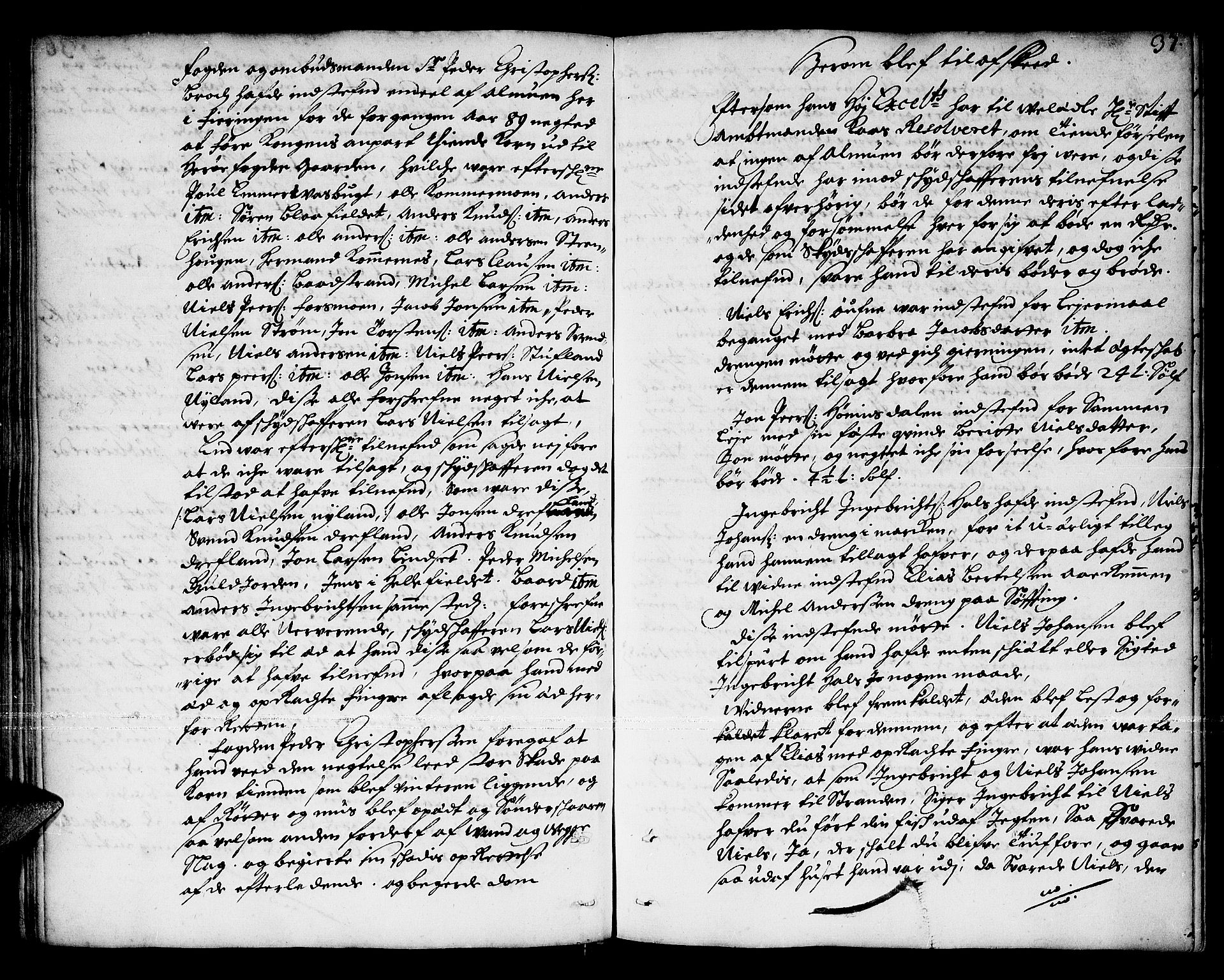 Helgeland sorenskriveri, SAT/A-0004/1/1A/L0001: Tingbok 1, 1690-1693, s. 36b-37a