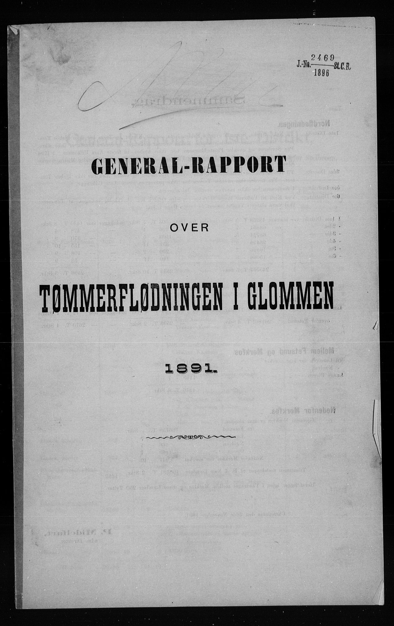 Statistisk sentralbyrå, Næringsøkonomiske emner, Generelt - Amtmennenes femårsberetninger, AV/RA-S-2233/F/Fa/L0091: --, 1896-1900, s. 238