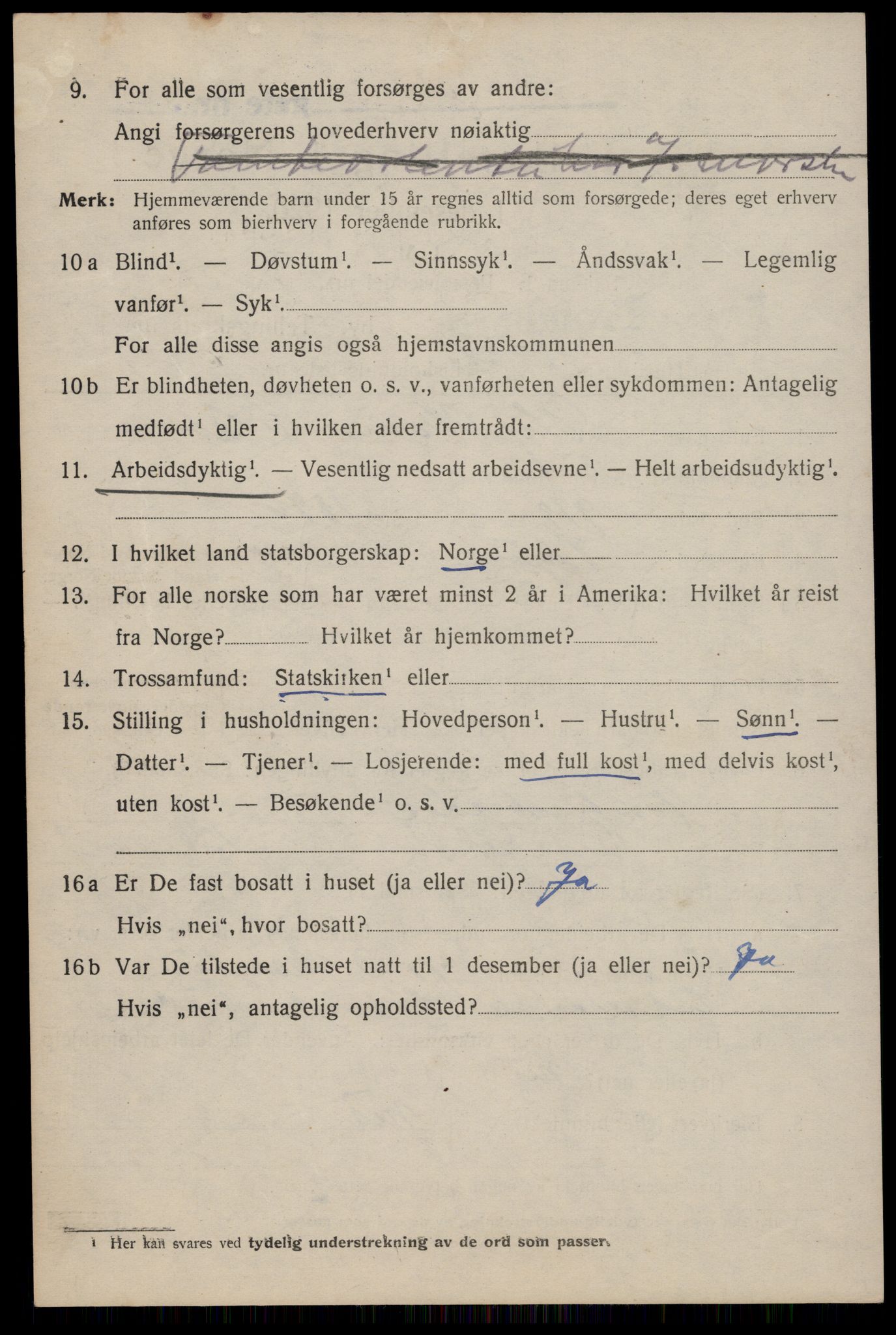 SAT, Folketelling 1920 for 1601 Trondheim kjøpstad, 1920, s. 88261