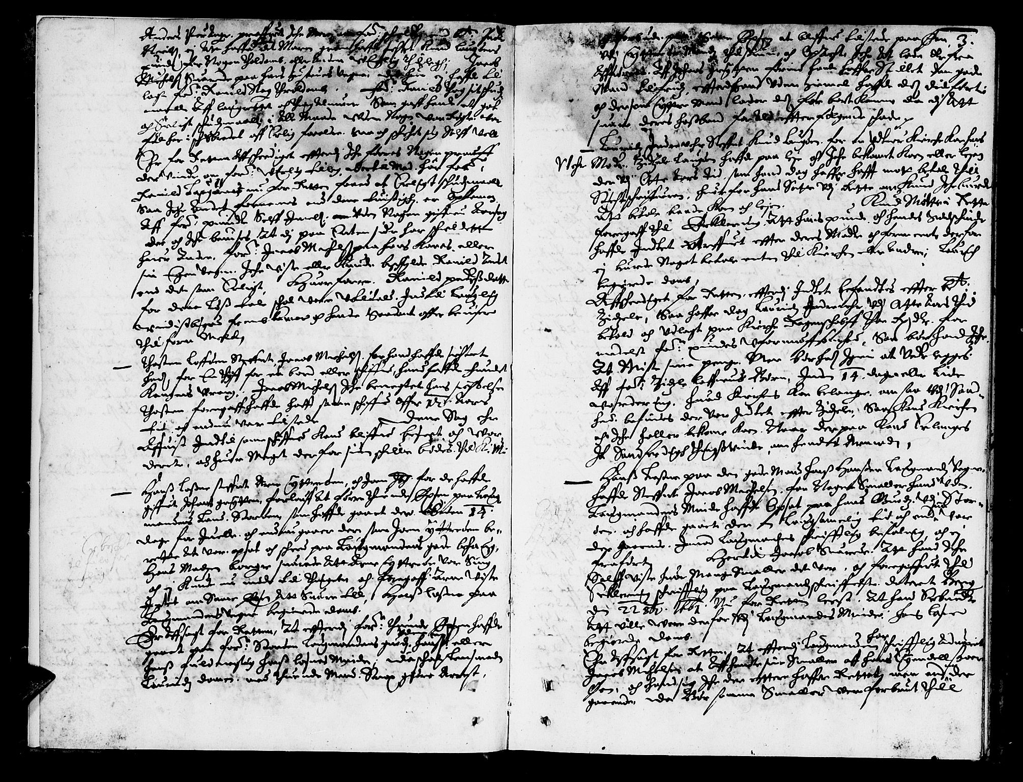 Ytre Sogn tingrett, AV/SAB-A-2601/1/F/Fa/L0003: Tingbok (justisprotokoll), 1662, s. 2b-3a