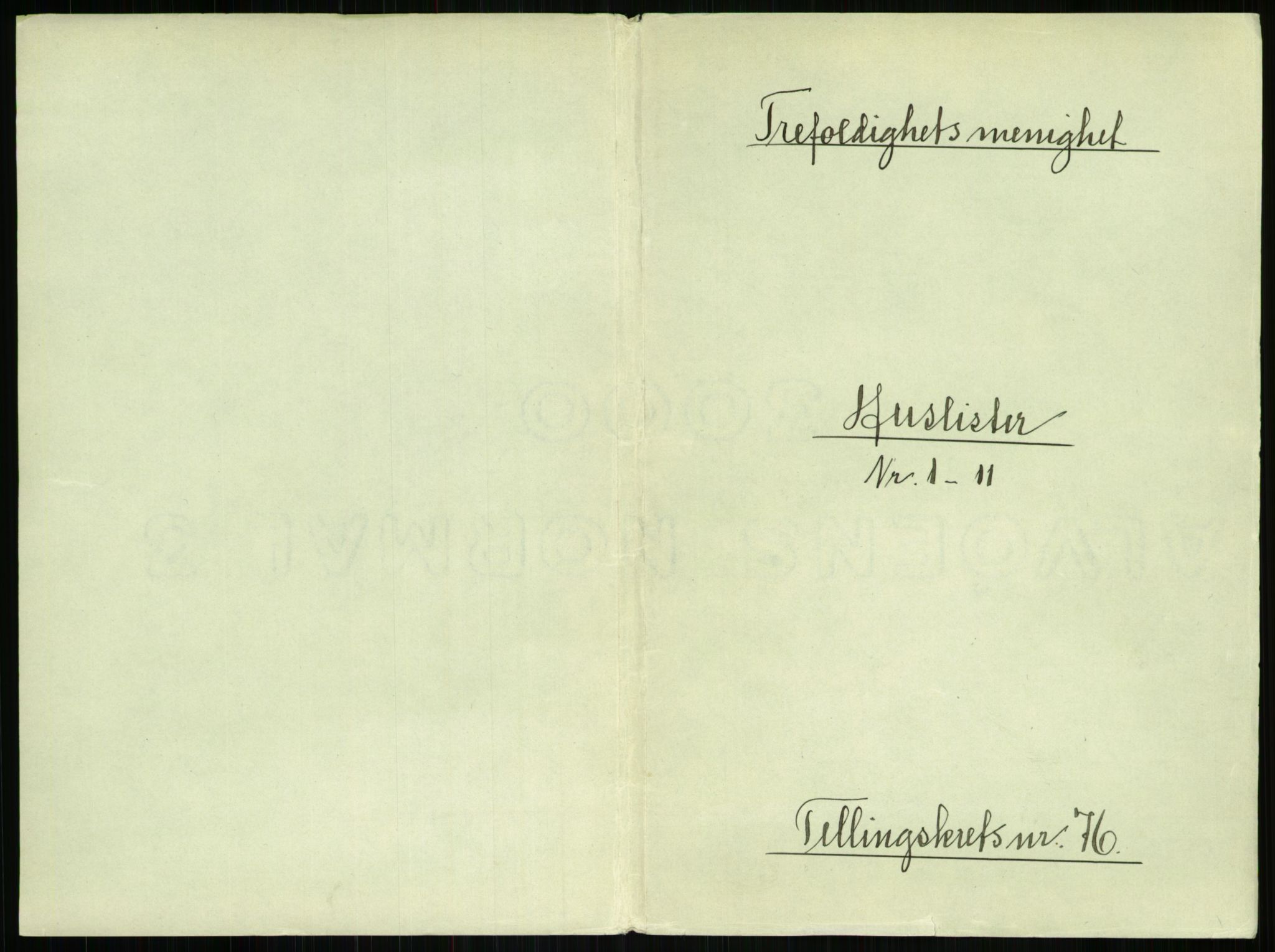 RA, Folketelling 1891 for 0301 Kristiania kjøpstad, 1891, s. 40002