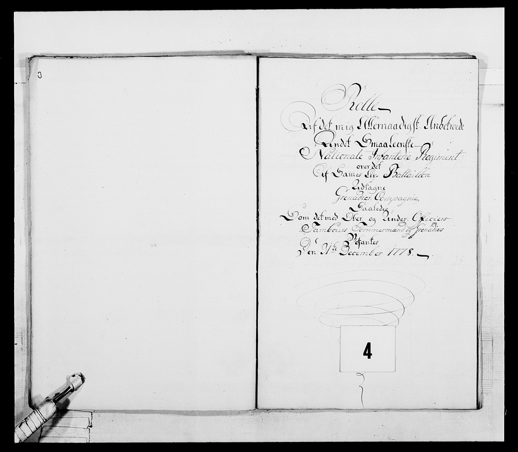 Generalitets- og kommissariatskollegiet, Det kongelige norske kommissariatskollegium, AV/RA-EA-5420/E/Eh/L0055: 2. Smålenske nasjonale infanteriregiment, 1777-1787, s. 37