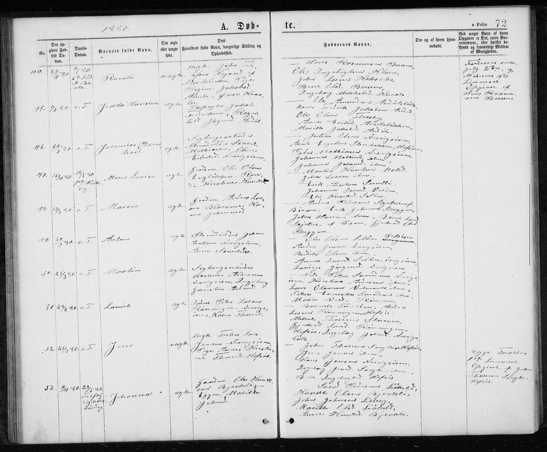 Ministerialprotokoller, klokkerbøker og fødselsregistre - Sør-Trøndelag, SAT/A-1456/668/L0817: Klokkerbok nr. 668C06, 1873-1884, s. 72