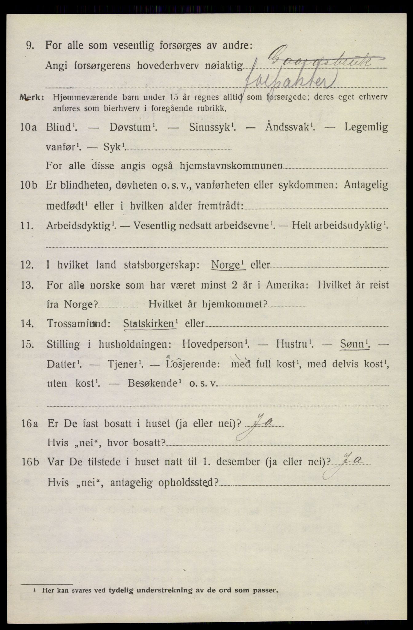 SAKO, Folketelling 1920 for 0819 Holla herred, 1920, s. 8008