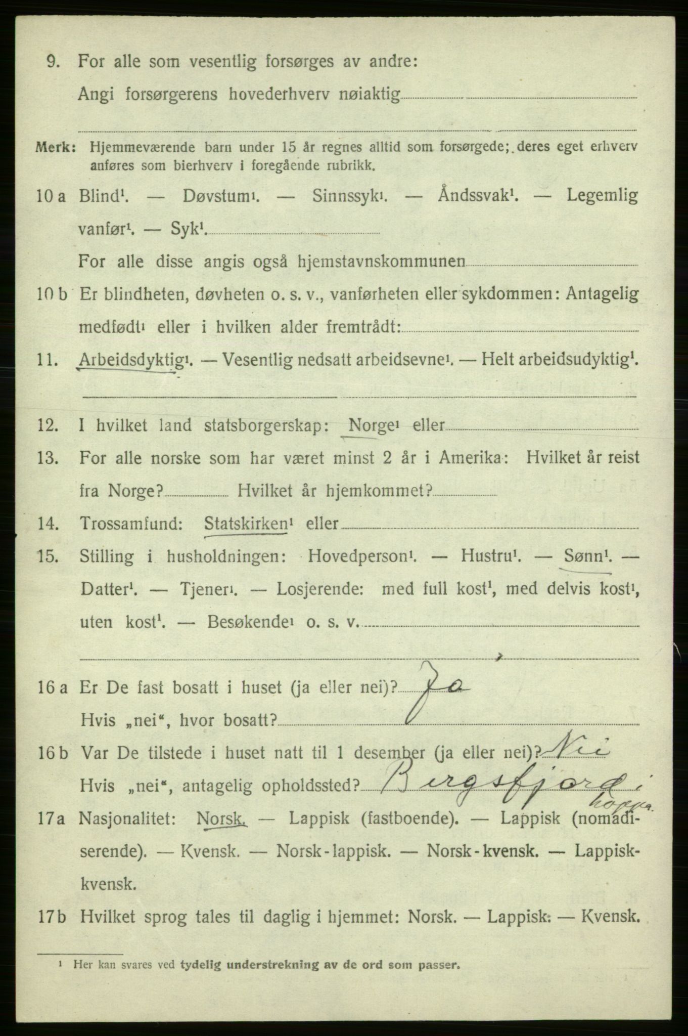 SATØ, Folketelling 1920 for 2014 Loppa herred, 1920, s. 983