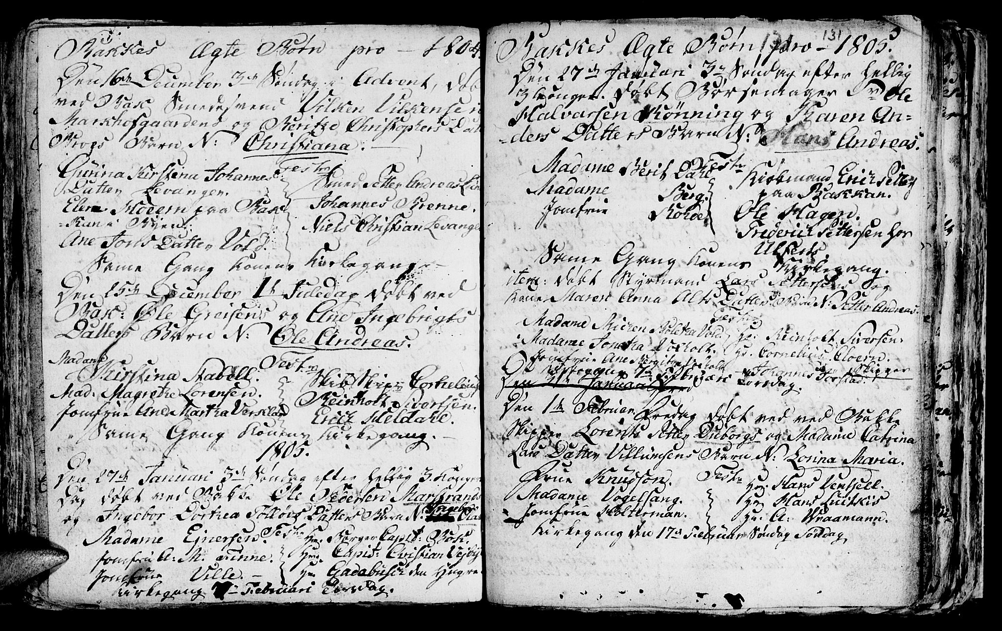 Ministerialprotokoller, klokkerbøker og fødselsregistre - Sør-Trøndelag, SAT/A-1456/604/L0218: Klokkerbok nr. 604C01, 1754-1819, s. 131
