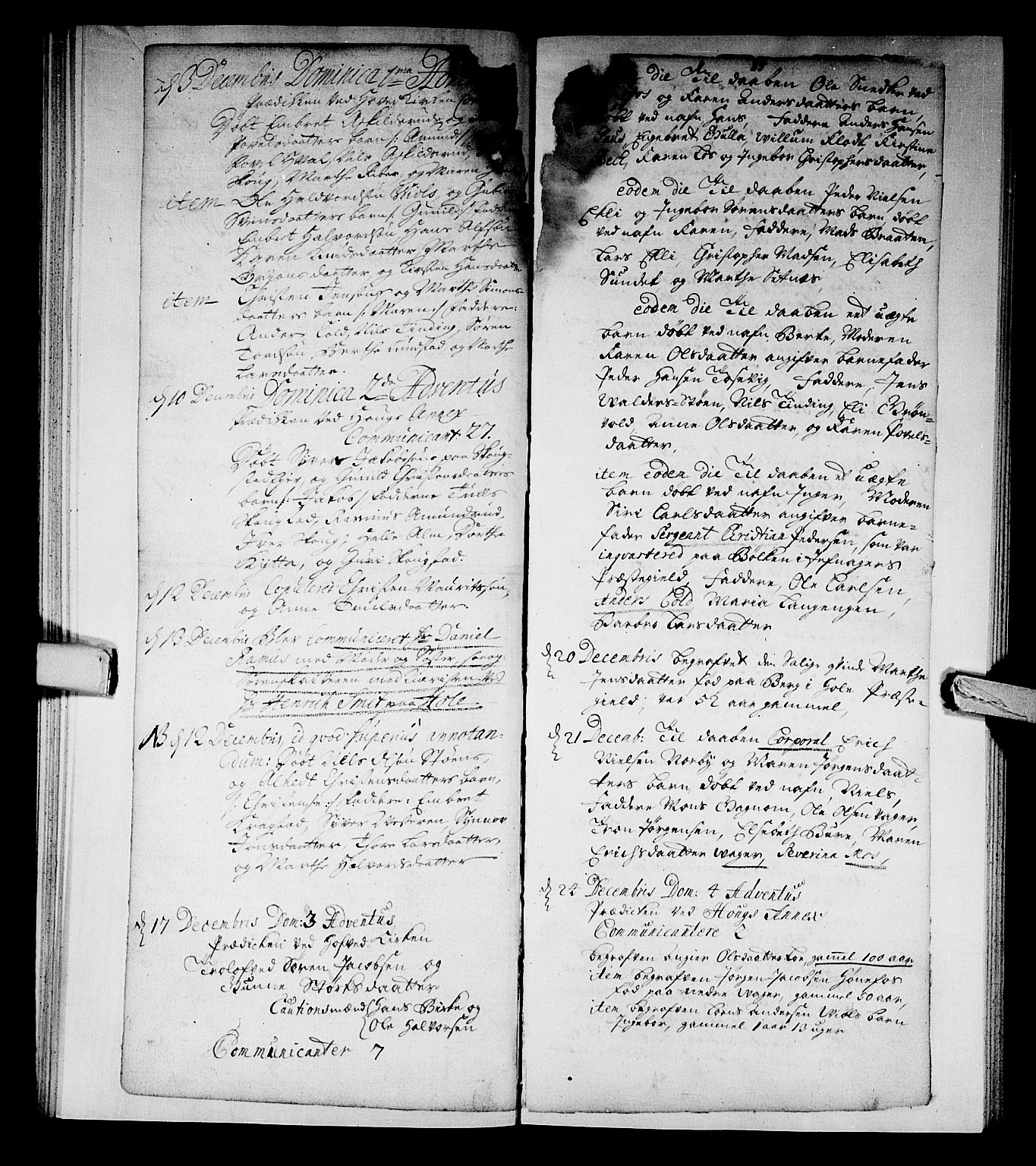 Norderhov kirkebøker, AV/SAKO-A-237/F/Fa/L0002a: Ministerialbok nr. 2A, 1716-1725, s. 84-85