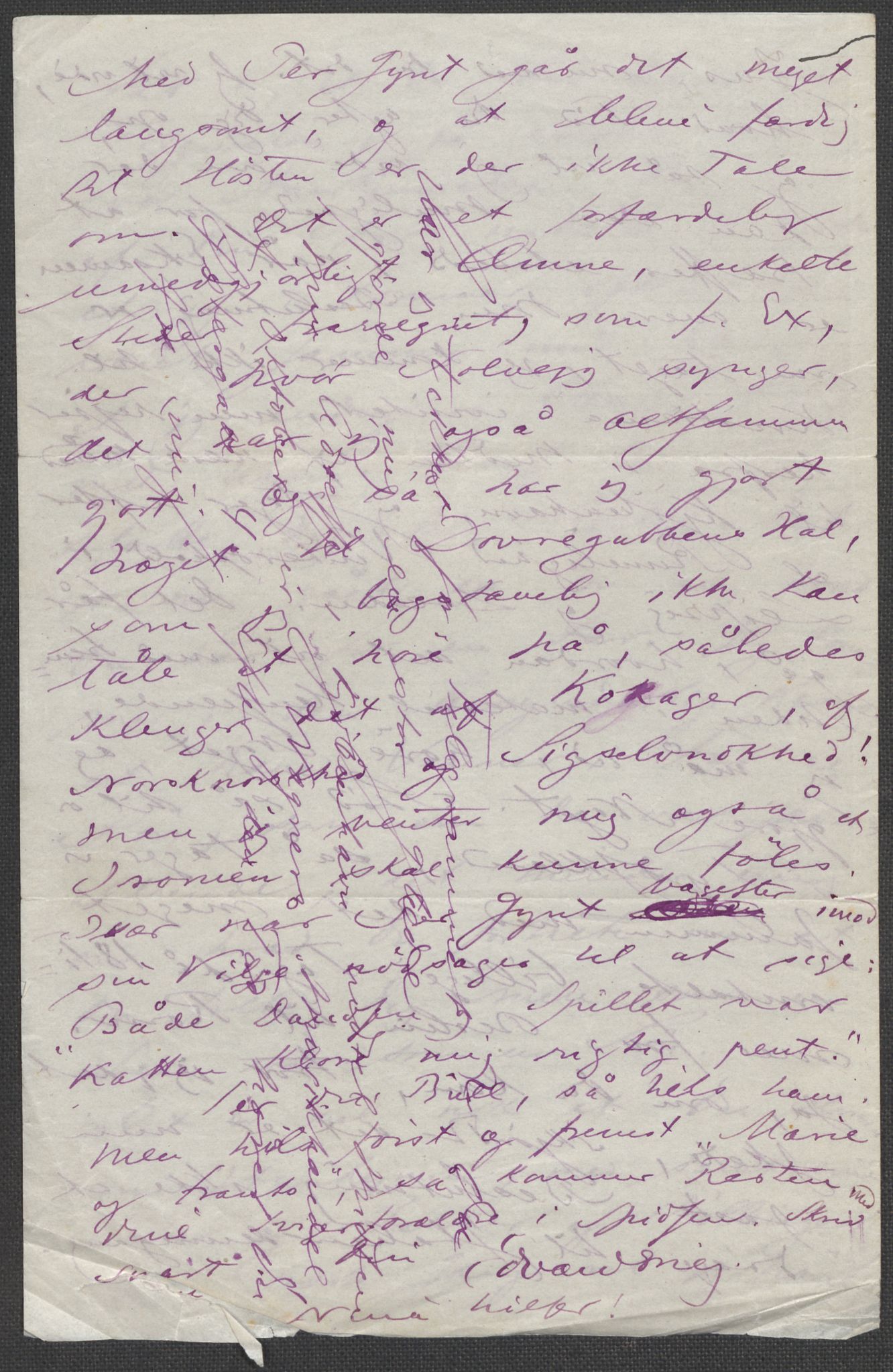 Beyer, Frants, AV/RA-PA-0132/F/L0001: Brev fra Edvard Grieg til Frantz Beyer og "En del optegnelser som kan tjene til kommentar til brevene" av Marie Beyer, 1872-1907, s. 40