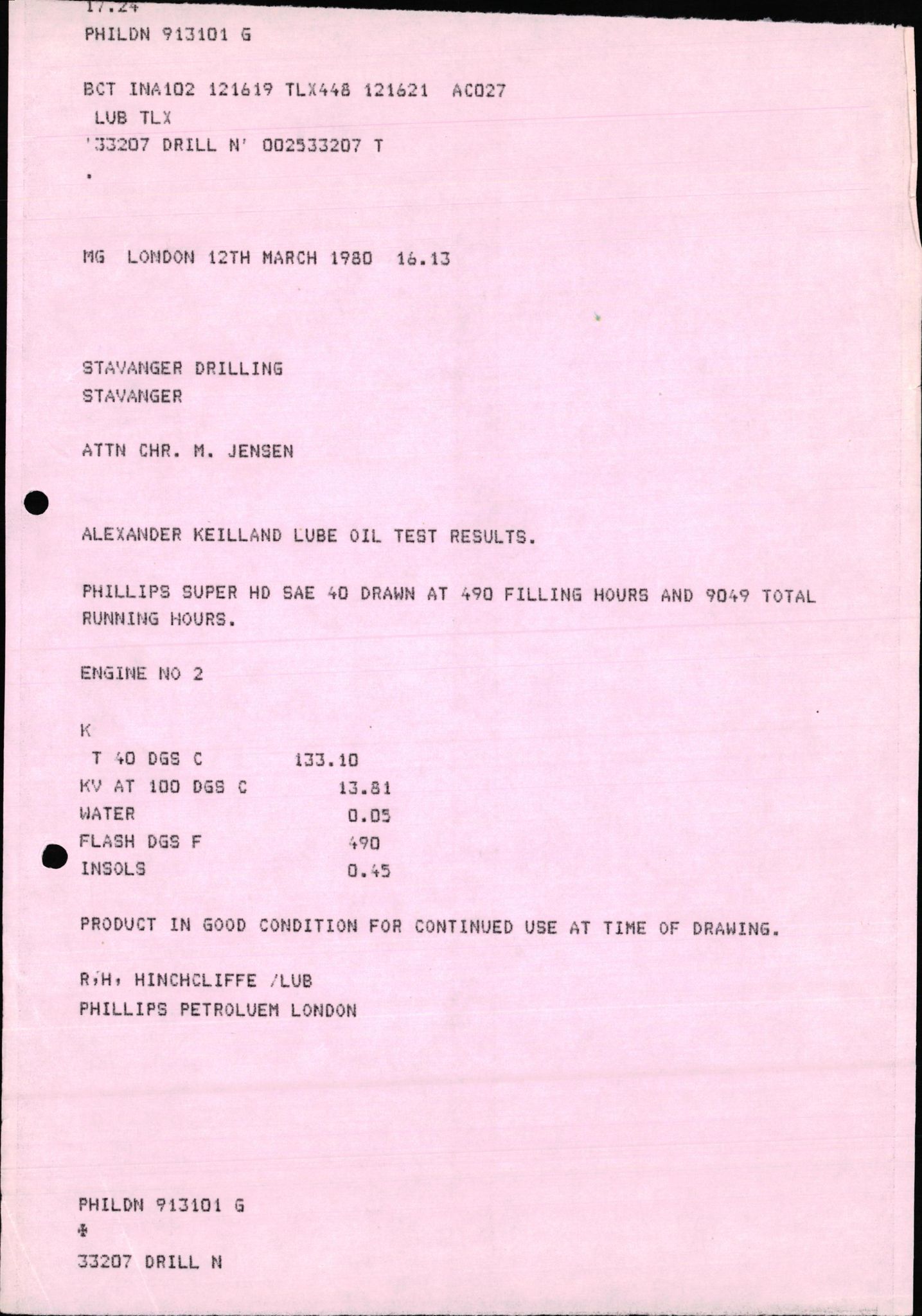 Pa 1503 - Stavanger Drilling AS, AV/SAST-A-101906/2/E/Eb/Eba/L0010: Sak og korrespondanse, 1977-1981