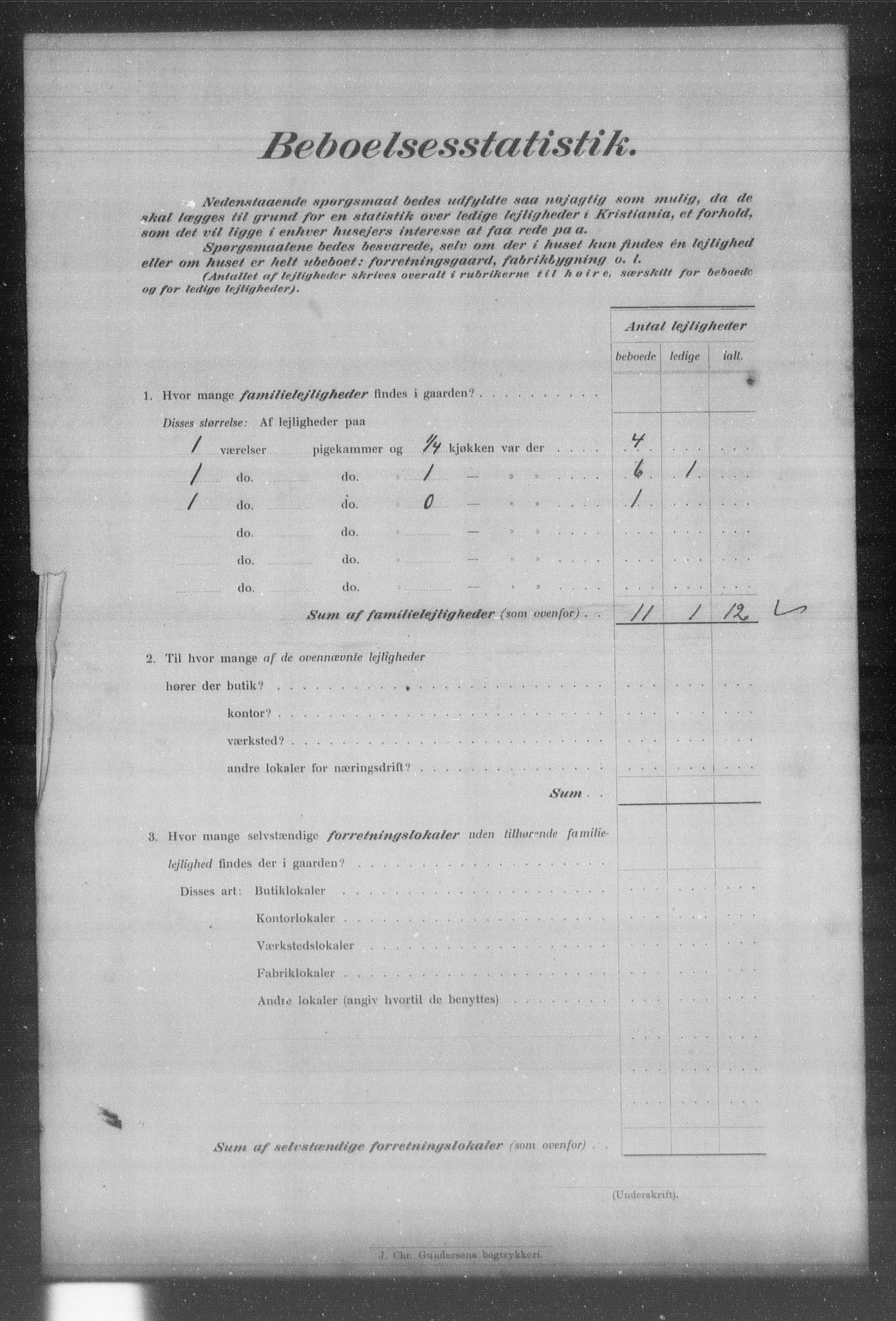 OBA, Kommunal folketelling 31.12.1903 for Kristiania kjøpstad, 1903, s. 24689