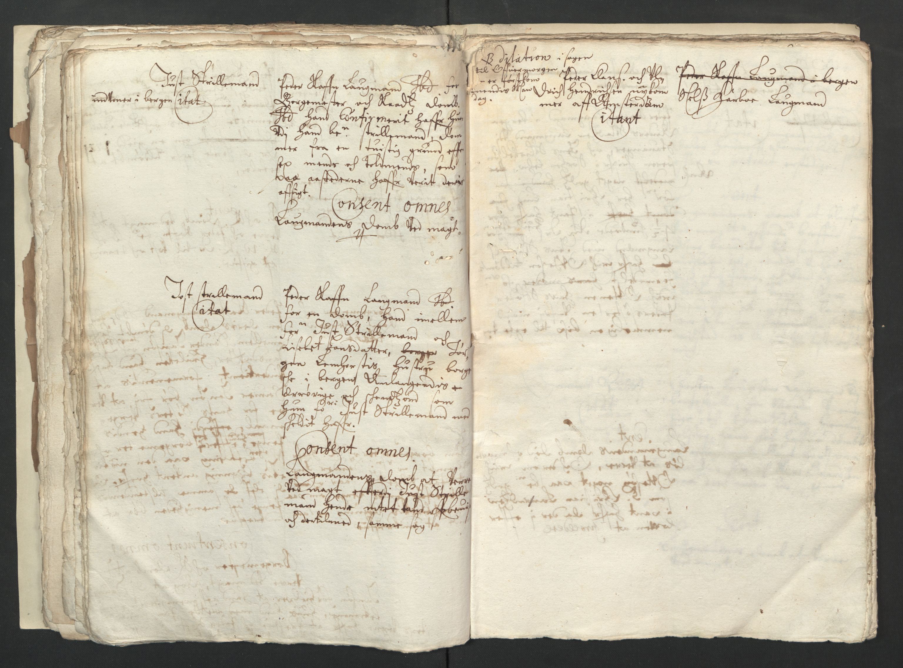 Herredagen 1539-1664  (Kongens Retterting), AV/RA-EA-2882/A/L0020: Avsiktsbok   Ekstraktbok, 1641