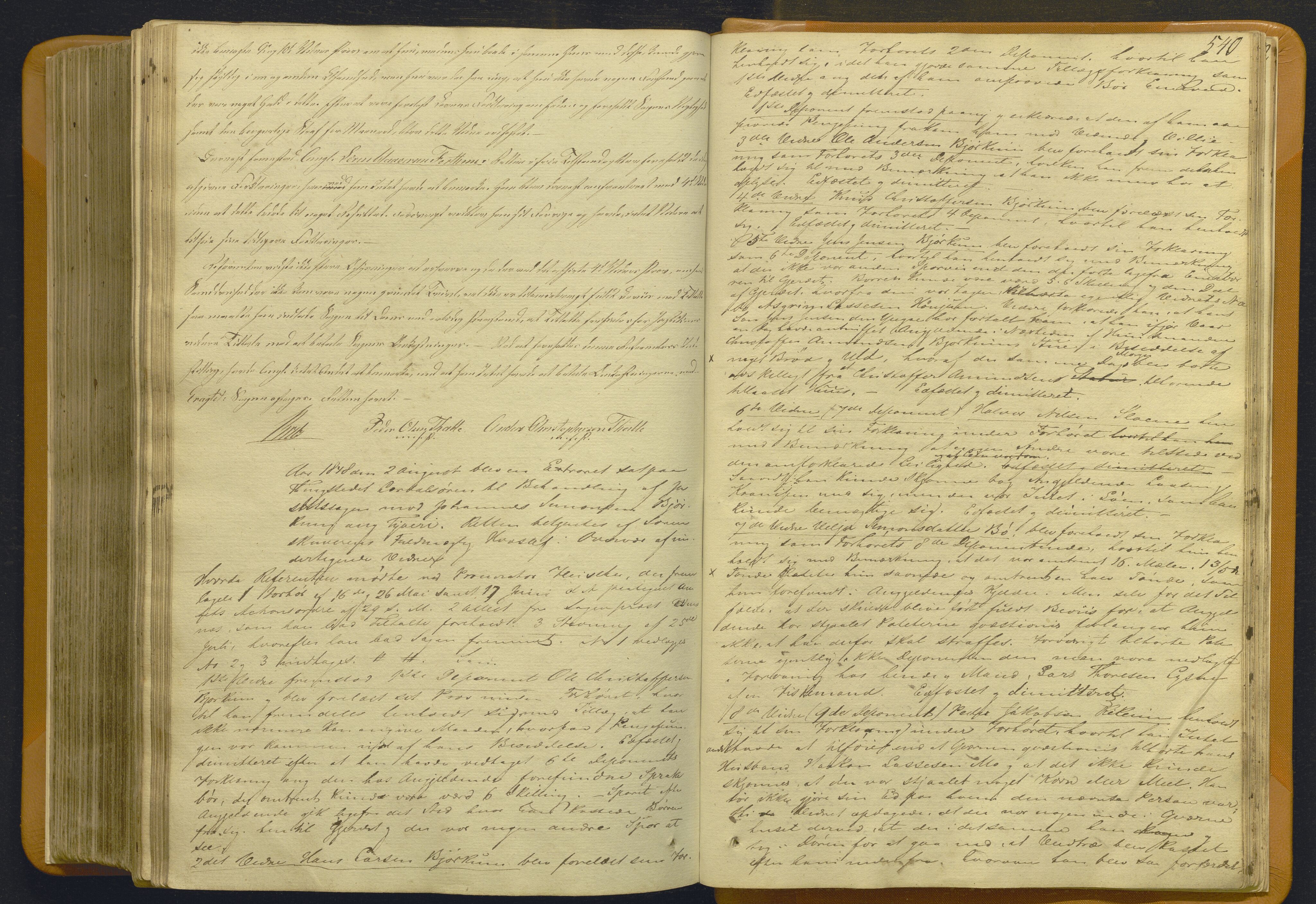 Indre Sogn tingrett, AV/SAB-A-3301/1/F/Fb/Fbc/L0007: Offentlege saker, Ba 7, 1843-1849, s. 539b-540a