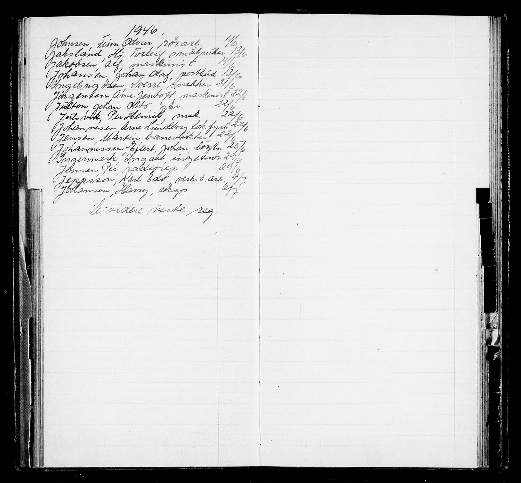 Oslo byfogd avd. I, AV/SAO-A-10220/L/La/L0006: Vigselsregister, 1943-1946, s. 66