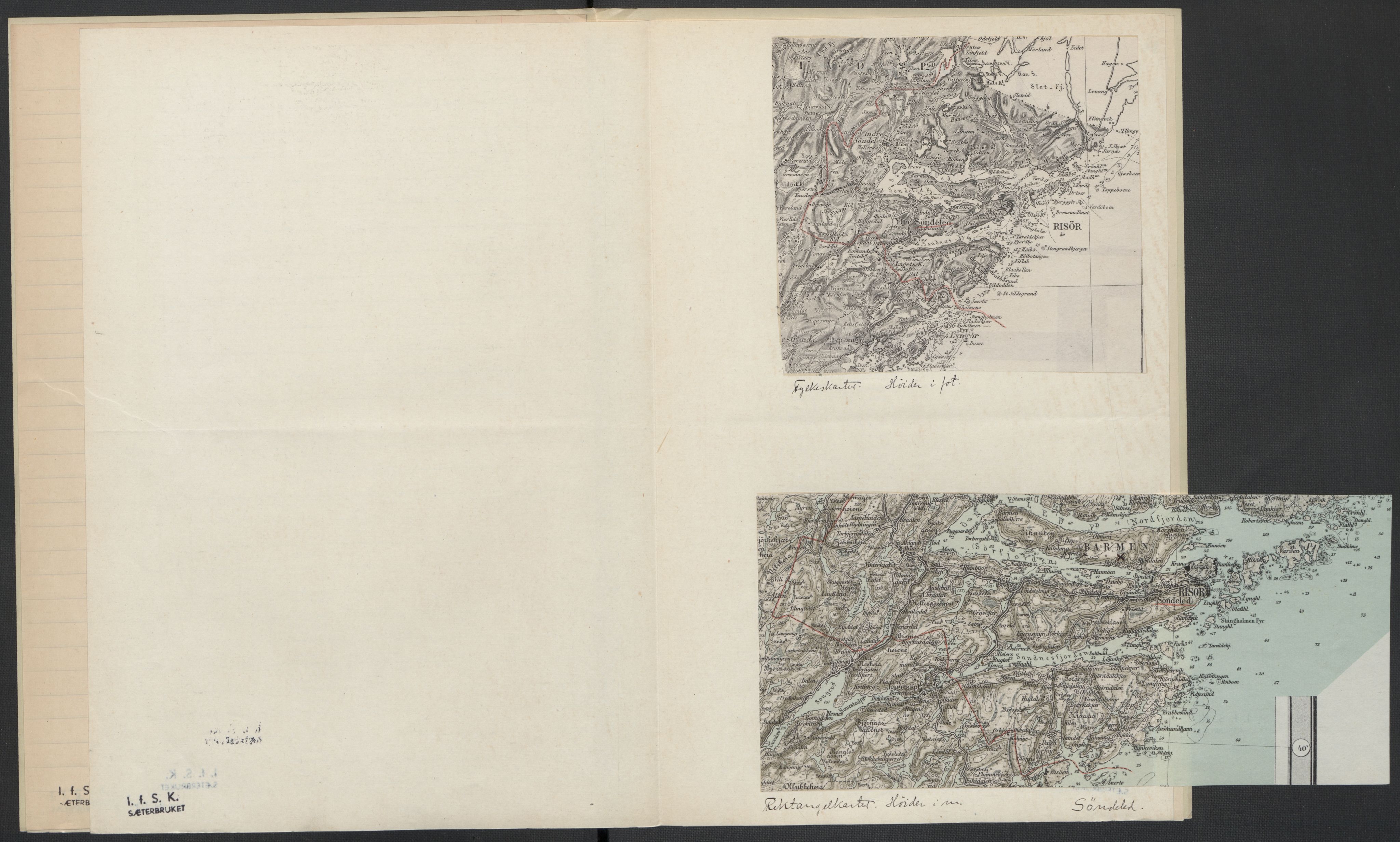 Instituttet for sammenlignende kulturforskning, AV/RA-PA-0424/F/Fc/L0008/0001: Eske B8: / Aust-Agder (perm XIX), 1932-1938