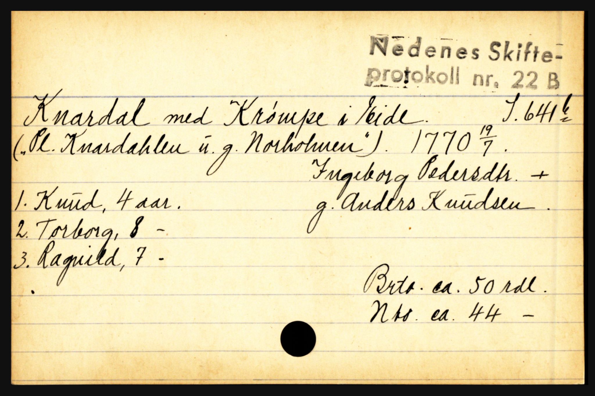Nedenes sorenskriveri før 1824, AV/SAK-1221-0007/H, s. 15145