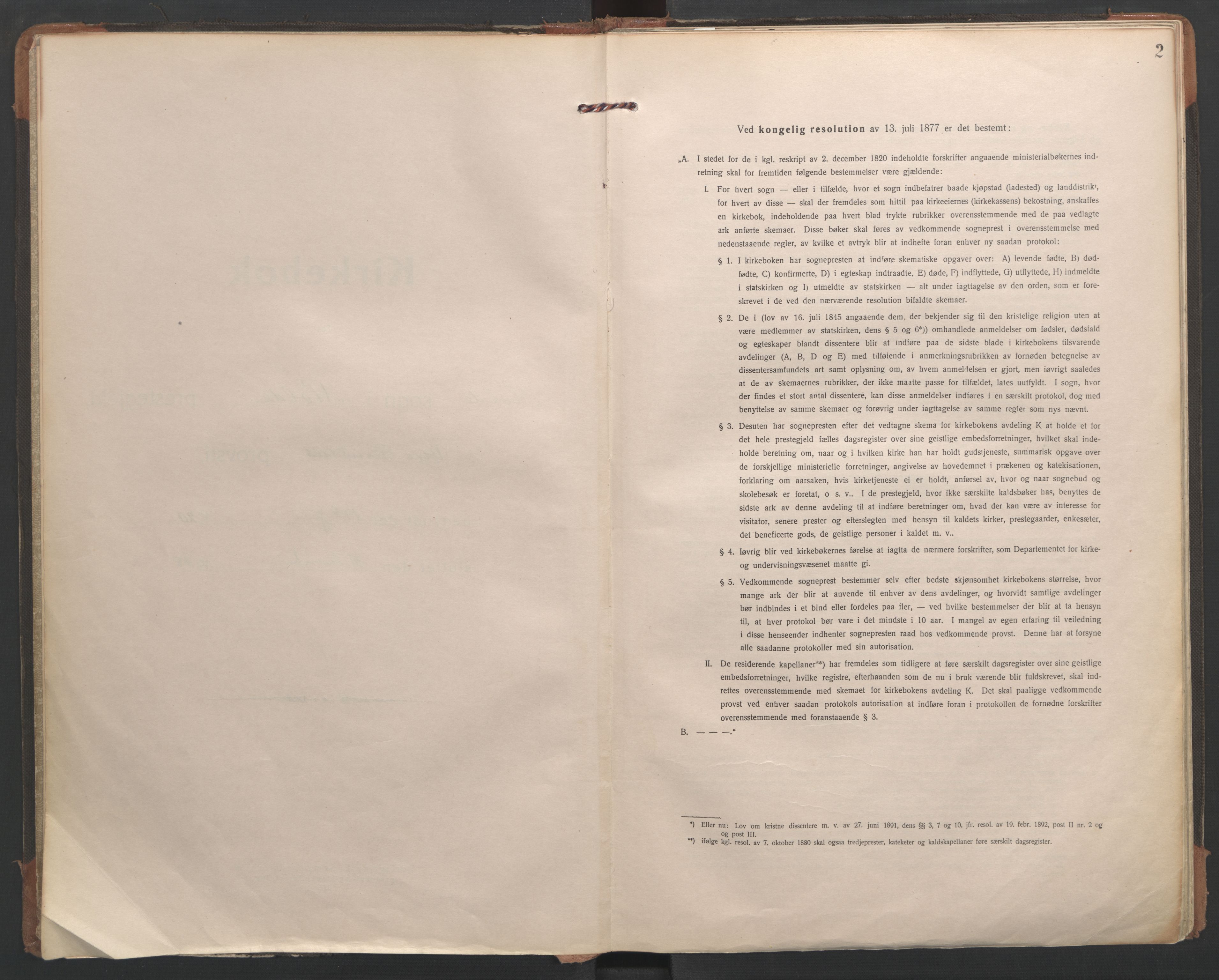 Ministerialprotokoller, klokkerbøker og fødselsregistre - Møre og Romsdal, AV/SAT-A-1454/558/L0697: Ministerialbok nr. 558A11, 1920-1948, s. 2