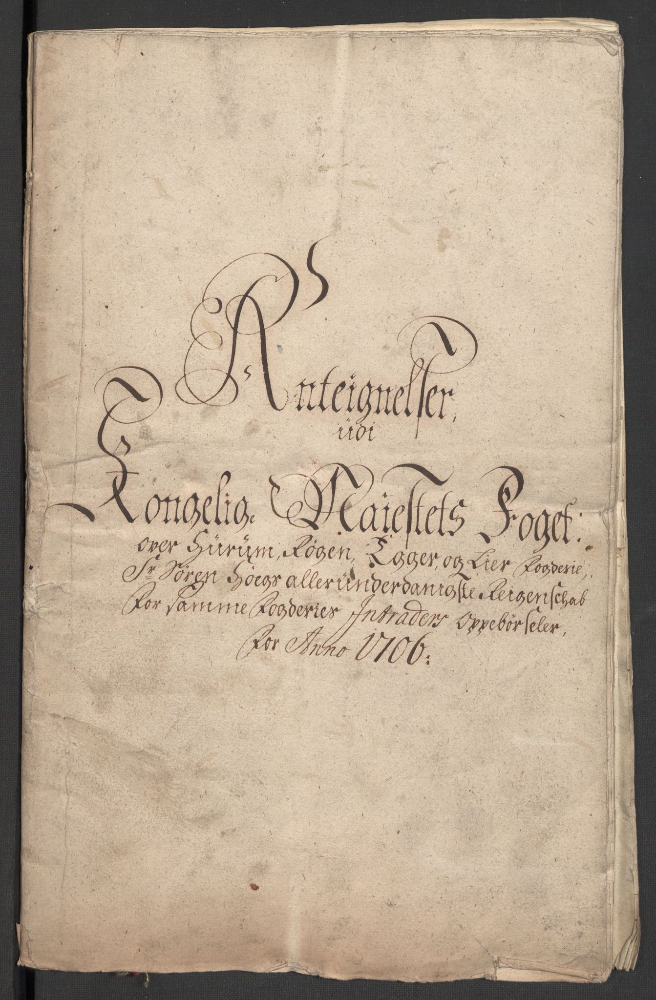 Rentekammeret inntil 1814, Reviderte regnskaper, Fogderegnskap, RA/EA-4092/R30/L1701: Fogderegnskap Hurum, Røyken, Eiker og Lier, 1706-1707, s. 190