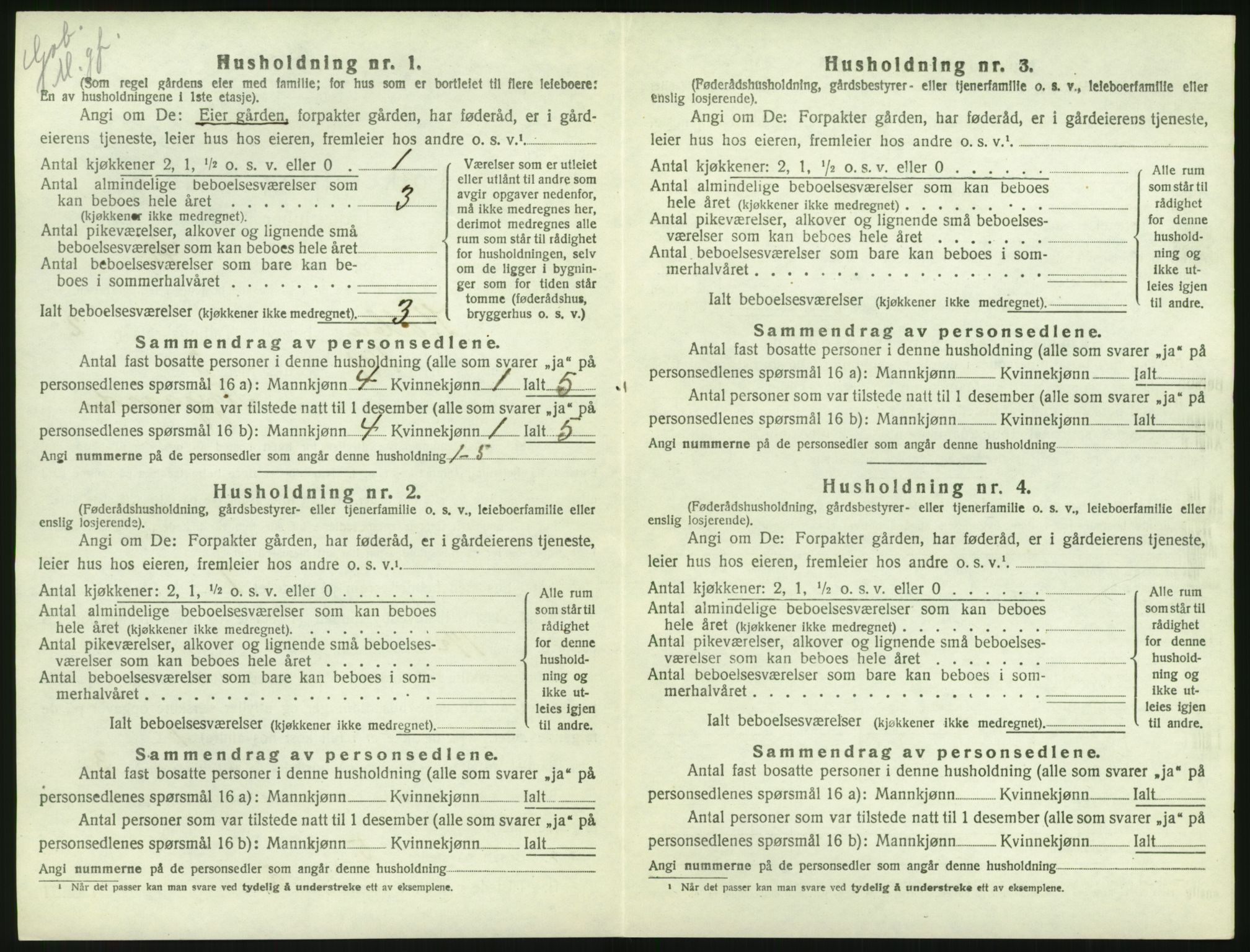 SAH, Folketelling 1920 for 0531 Kolbu herred, 1920, s. 255