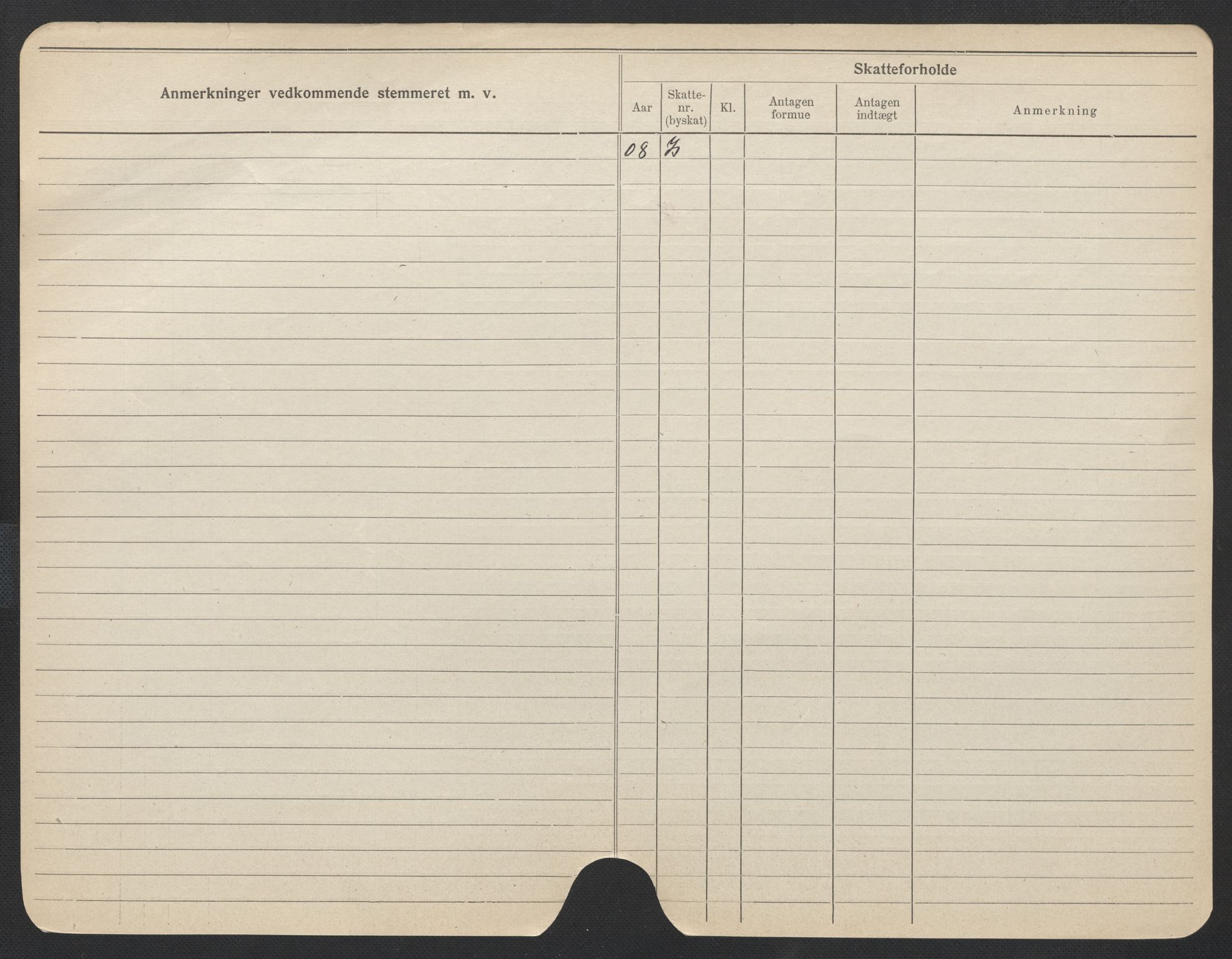 Oslo folkeregister, Registerkort, SAO/A-11715/F/Fa/Fac/L0011: Menn, 1906-1914, s. 401b